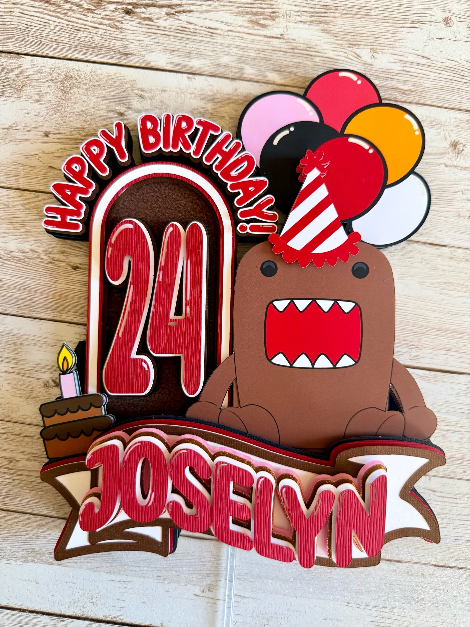 Domo Cake Topper