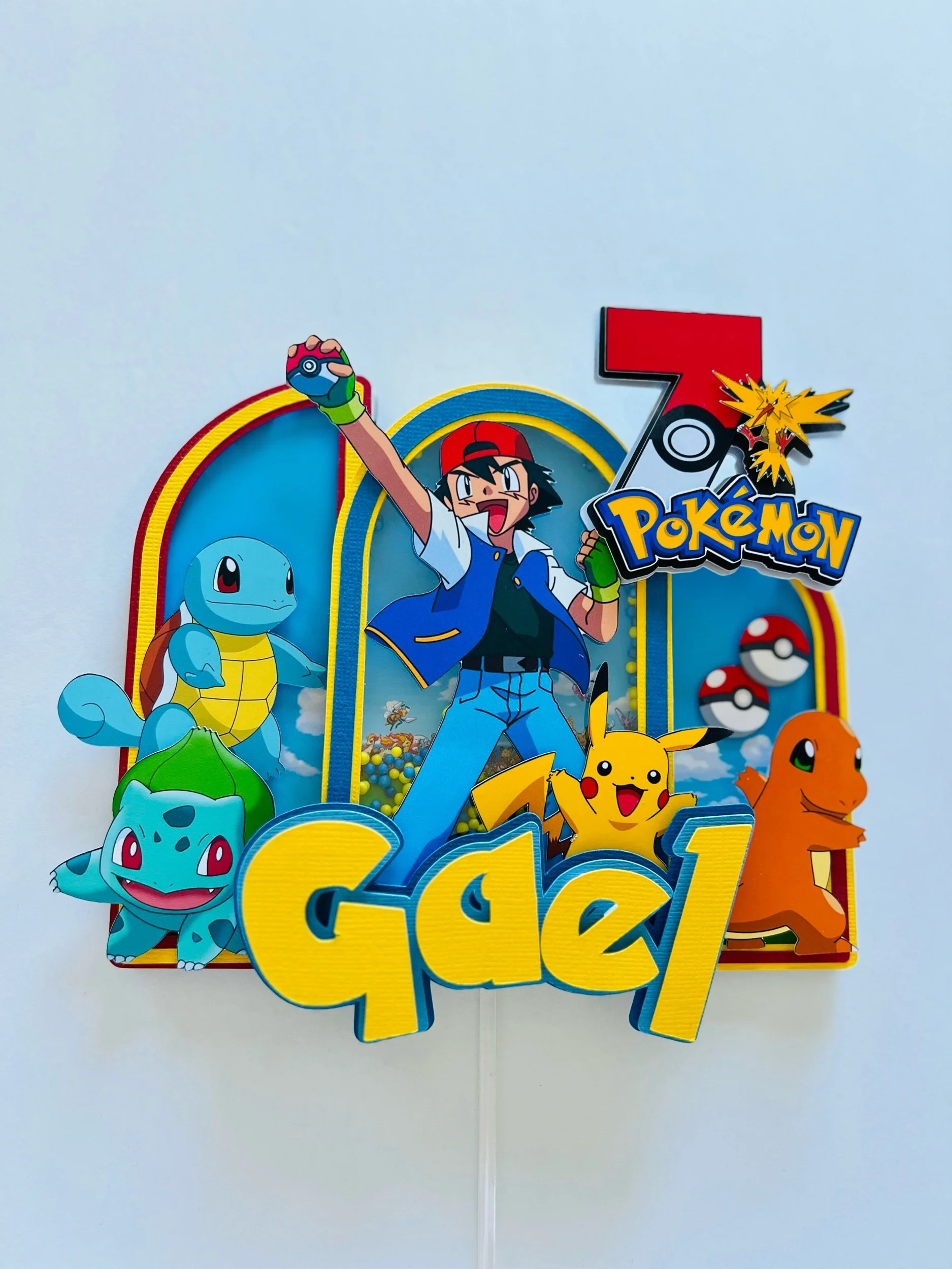 Pokemon Cake Topper