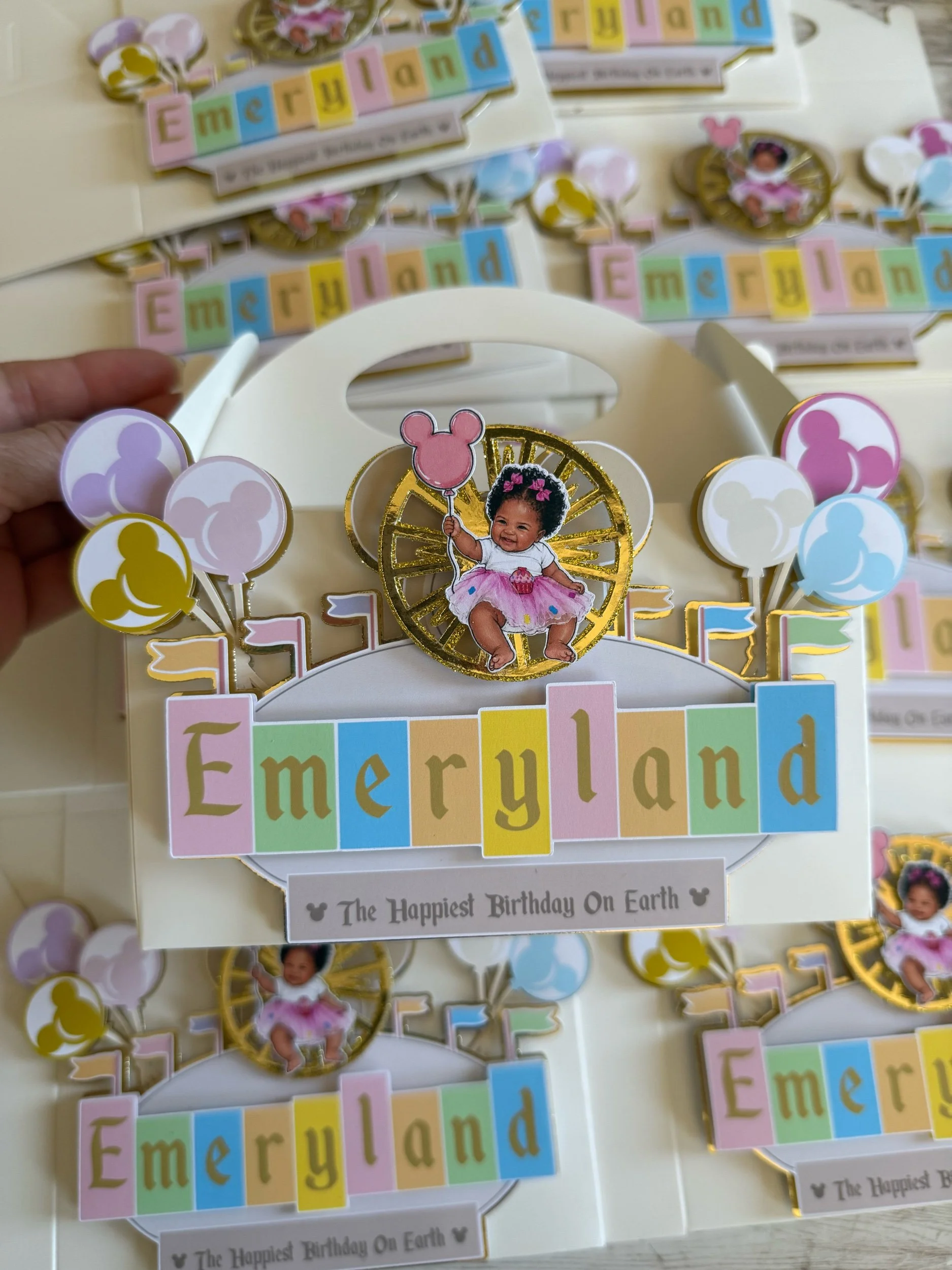 disneyland park favor boxes
