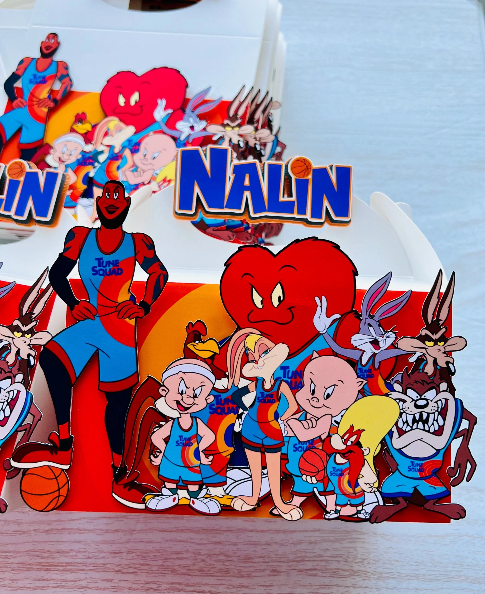 Space Jam Favor Boxes