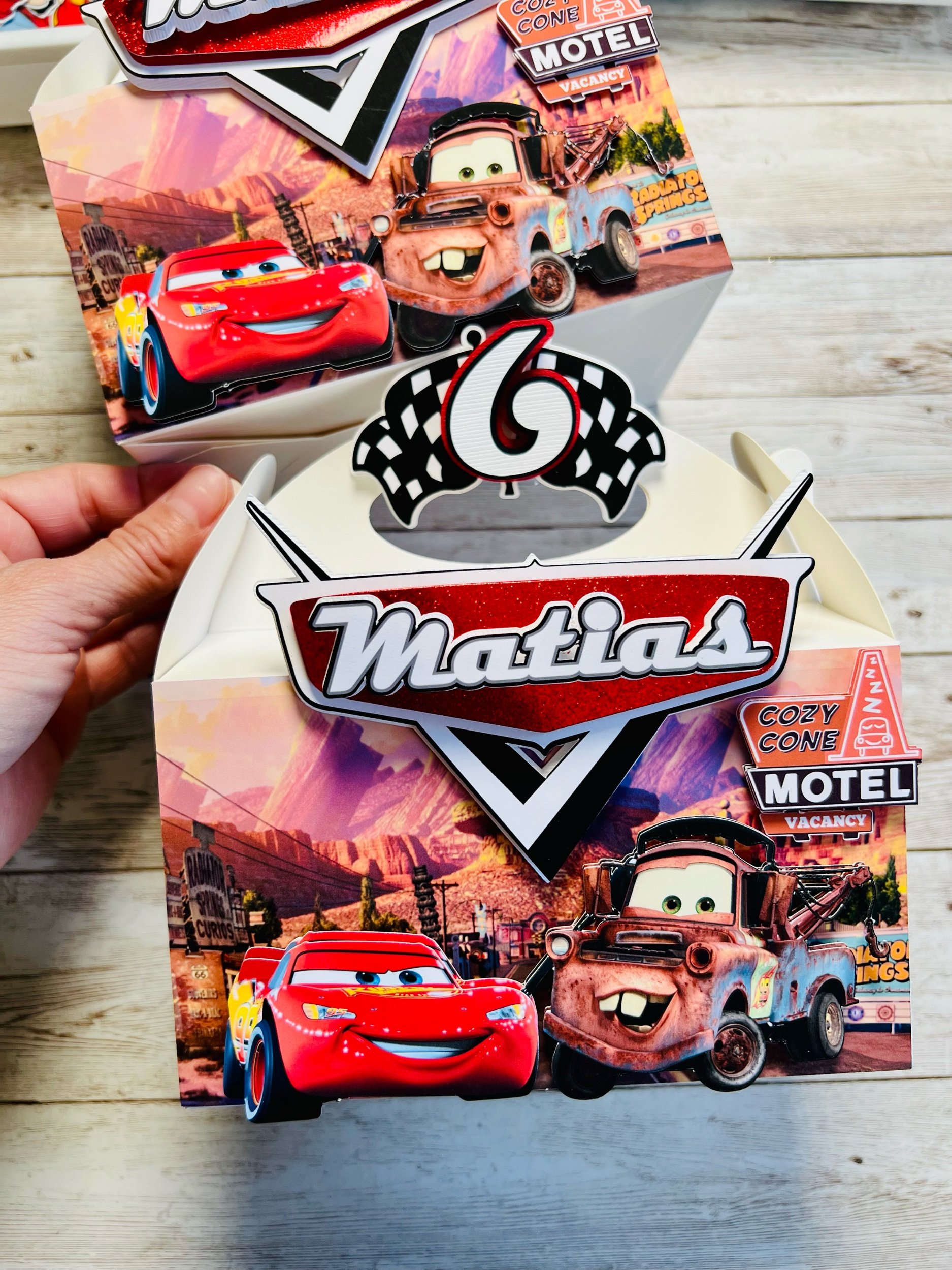 Cars Favor Boxes