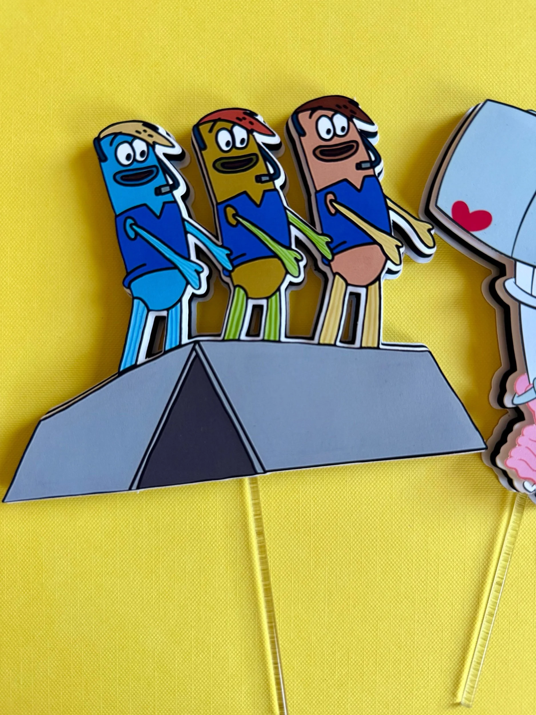 boys who cry cake topper