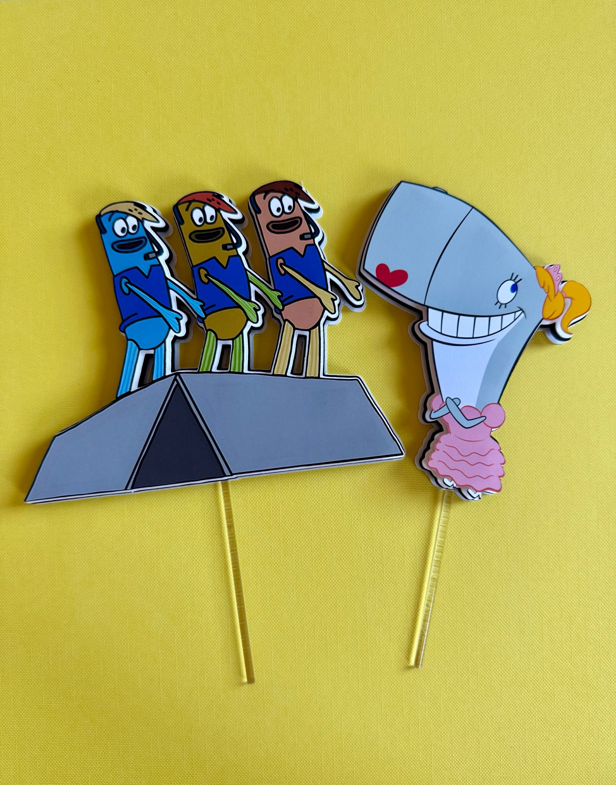 boys who cry cake topper