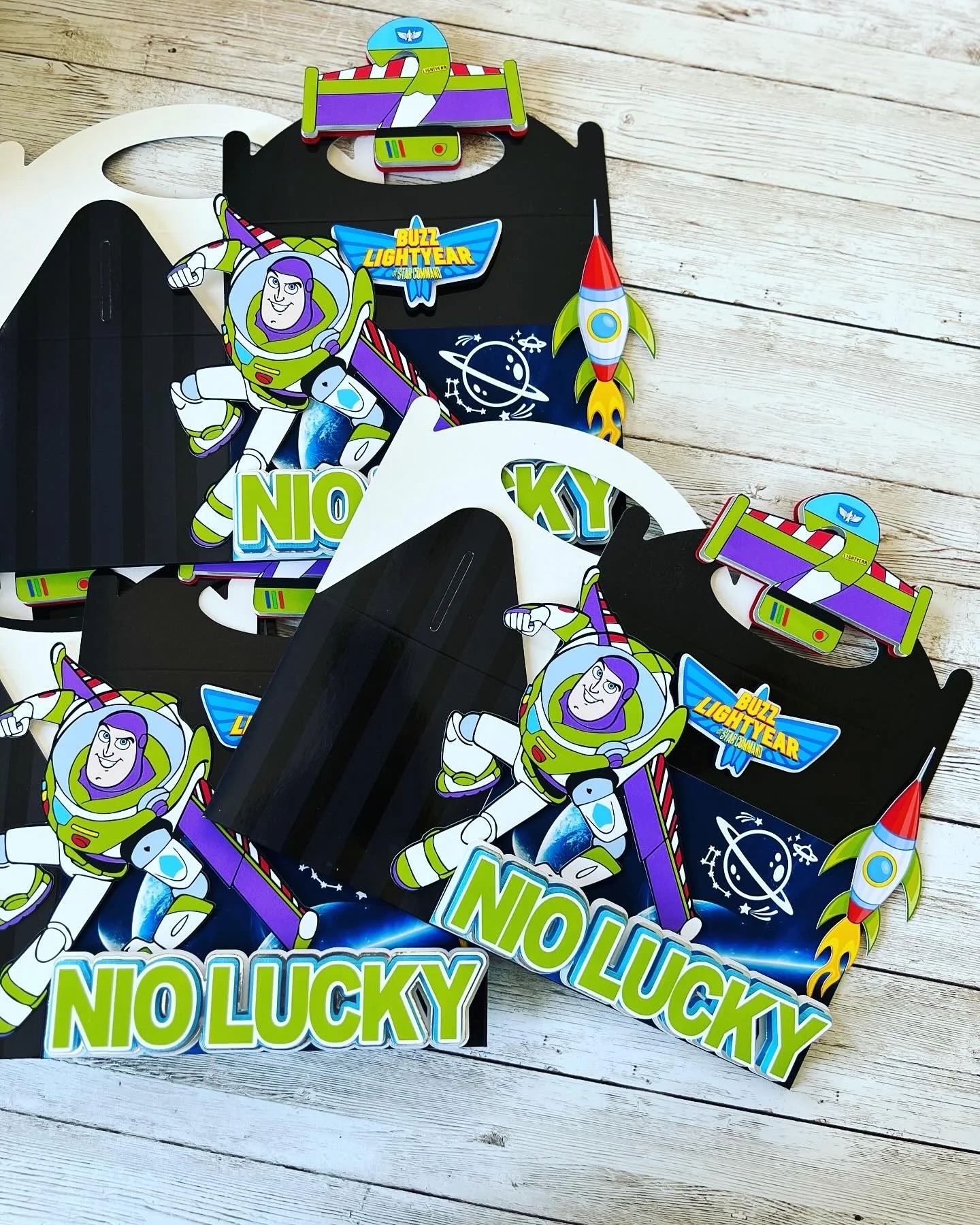 Buzz Lightyear Favor Boxes