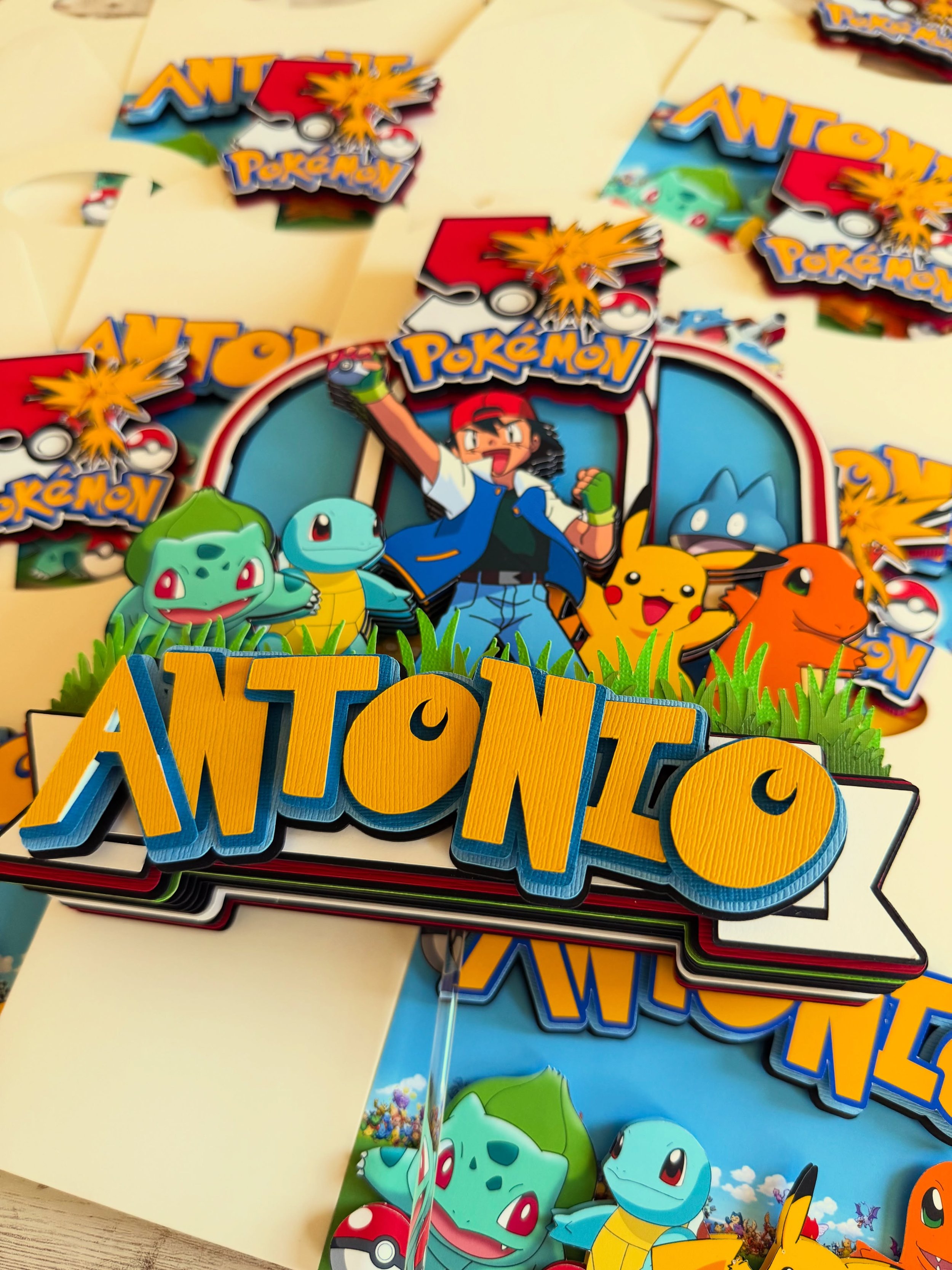 ⚡️ GOTTA CATCH &rsquo;EM ALL! ⚡️

This Pok&eacute;mon cake topper is ready to level up the celebration! 🎮💛❤️💙 From the details to the colors, everything is customized to make their special day extra fun! 🎂✨

Whether they&rsquo;re Team Pikachu, a 