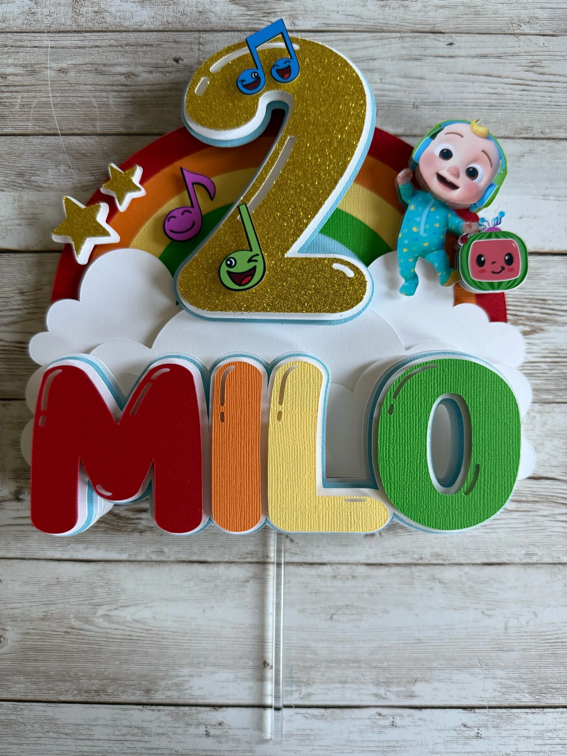 cocomelon cake topper