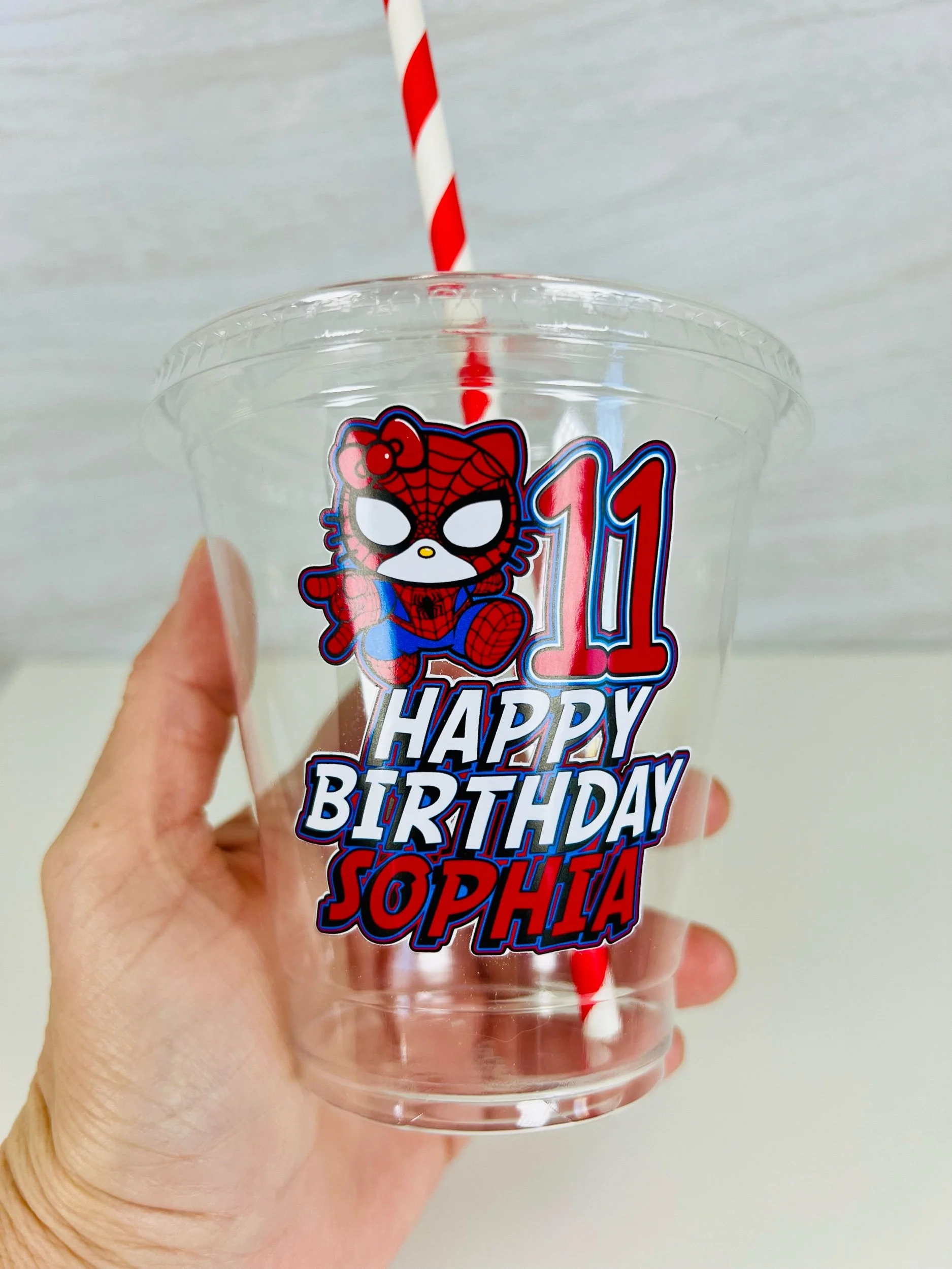 hello kitty personalized cups