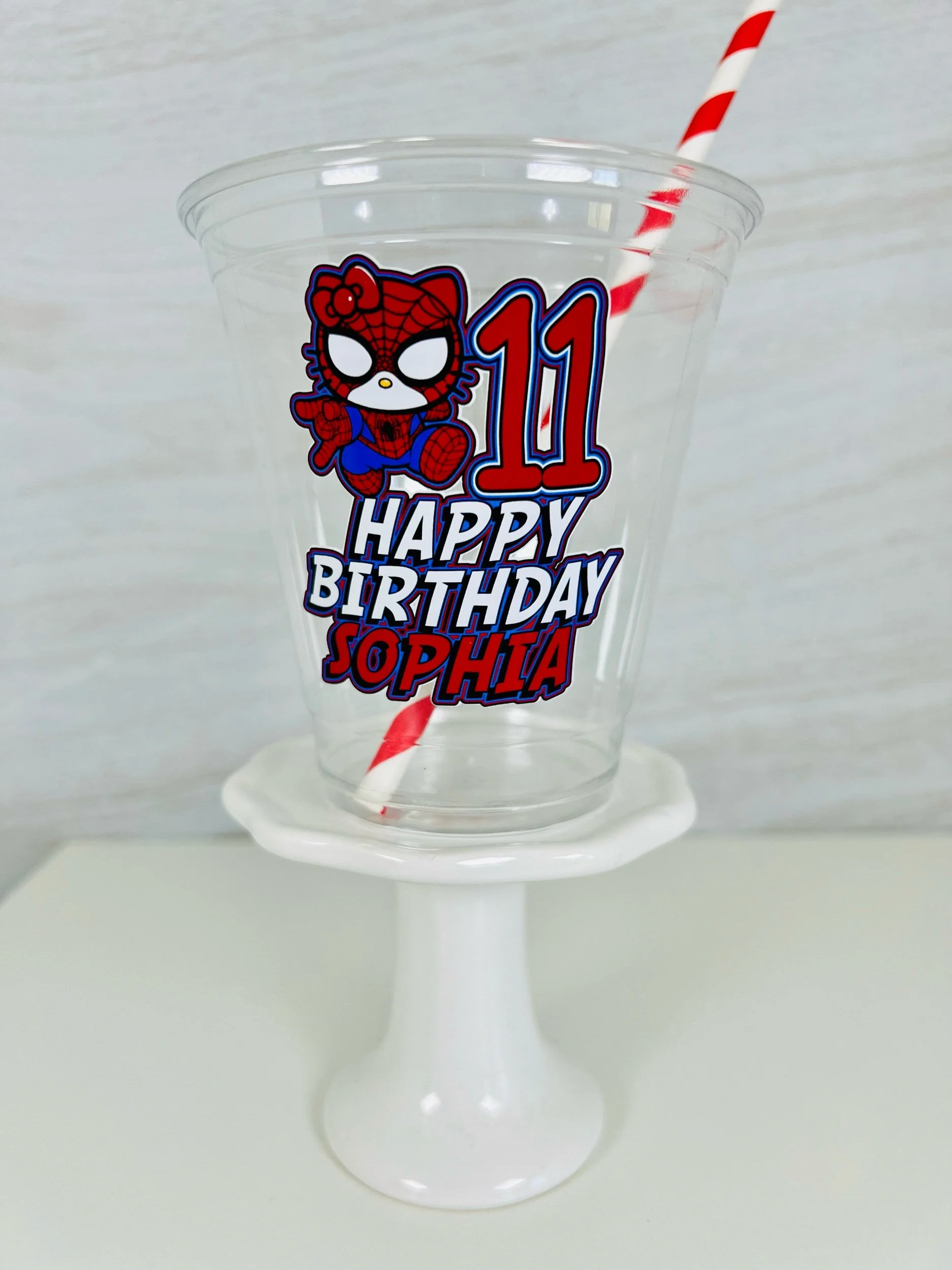 Spiderman cups