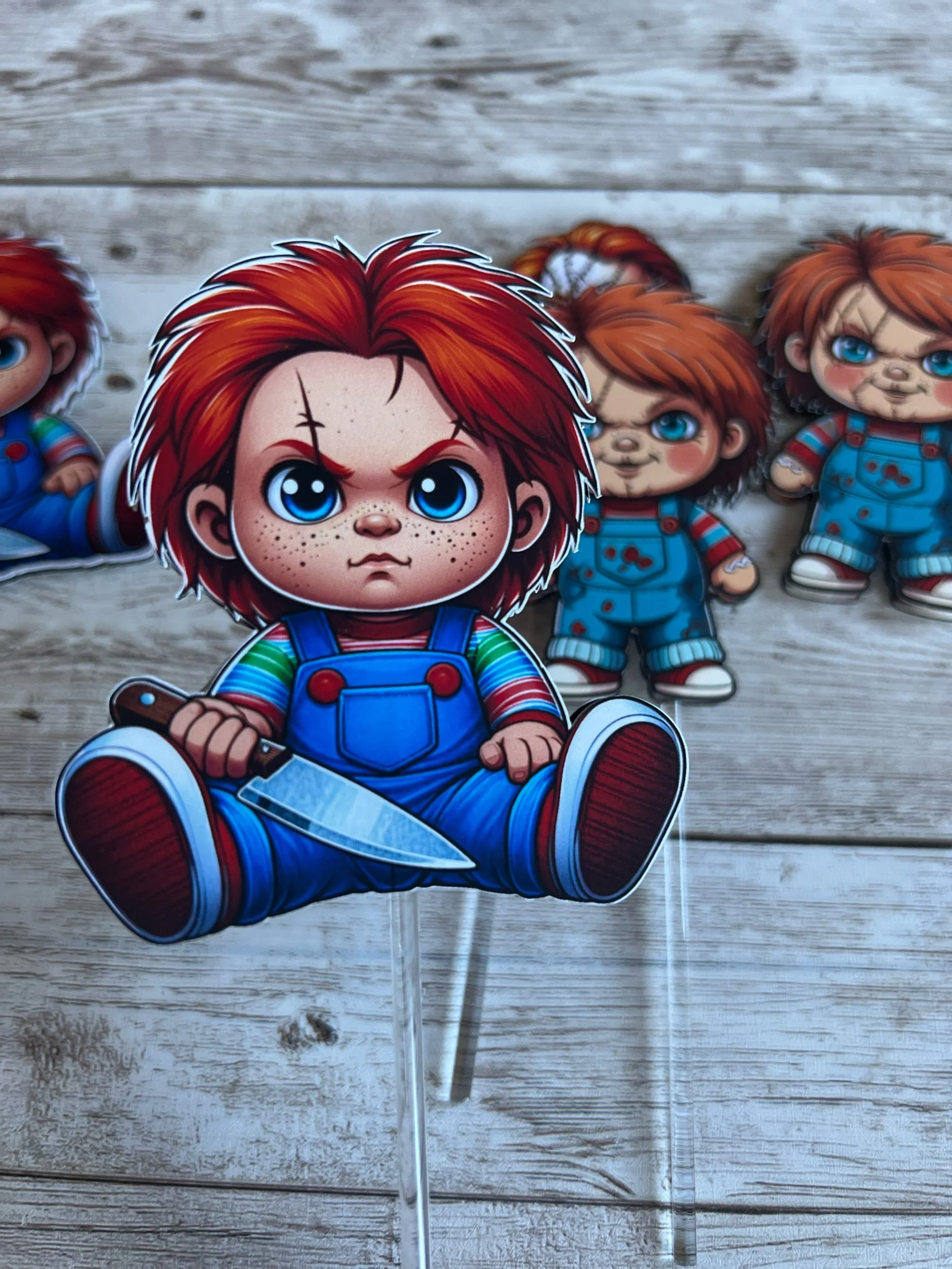Chucky Cupcake Toppers