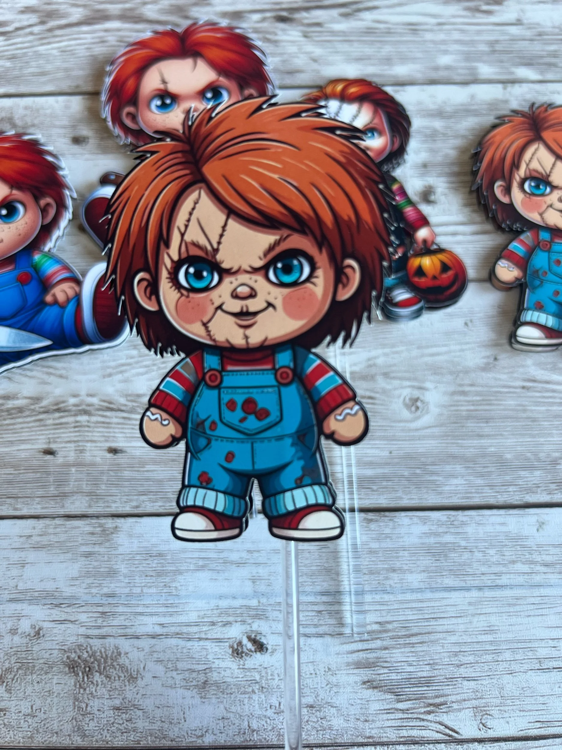 Halloween cupcake toppers