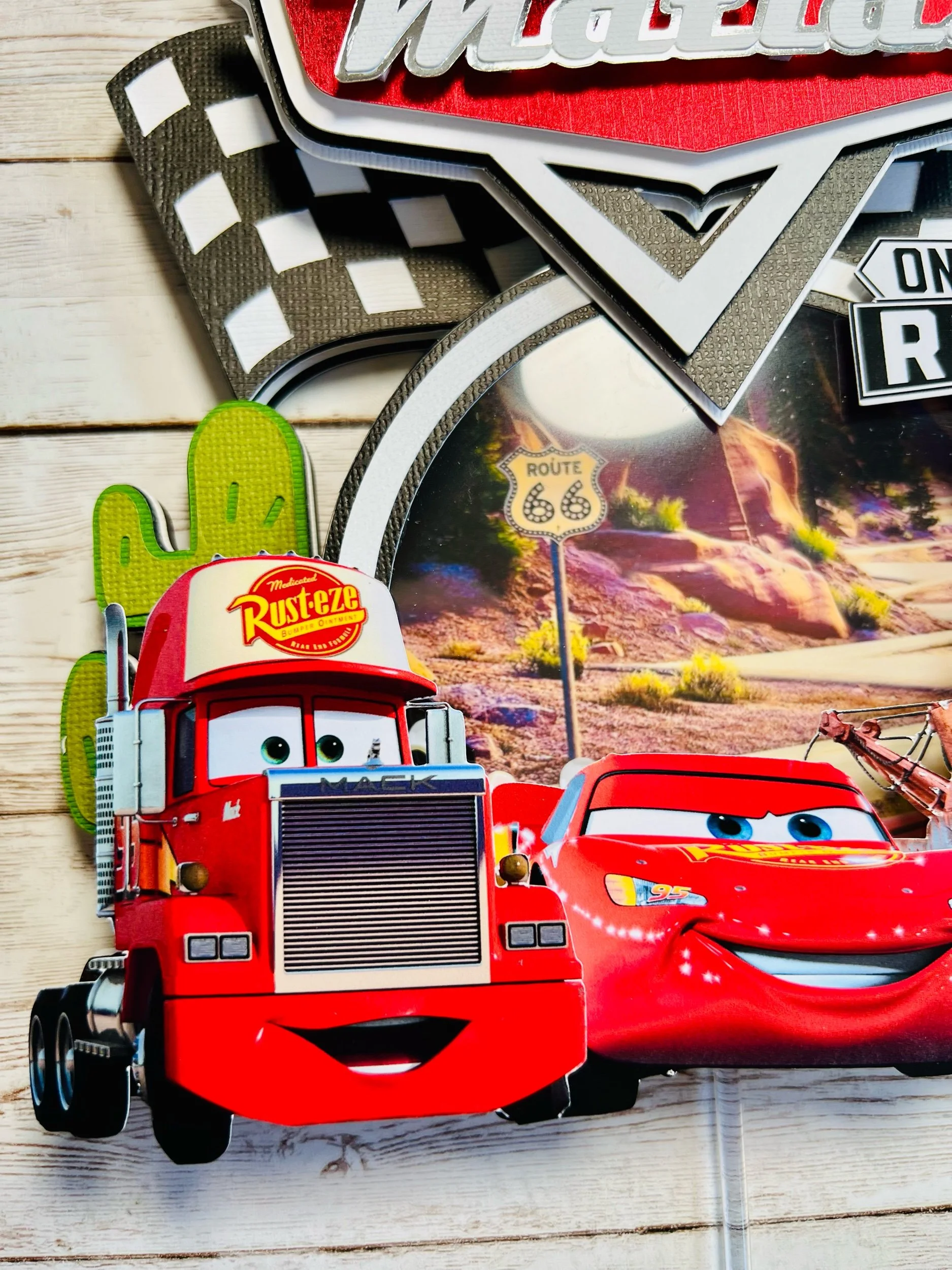 cars cake topper