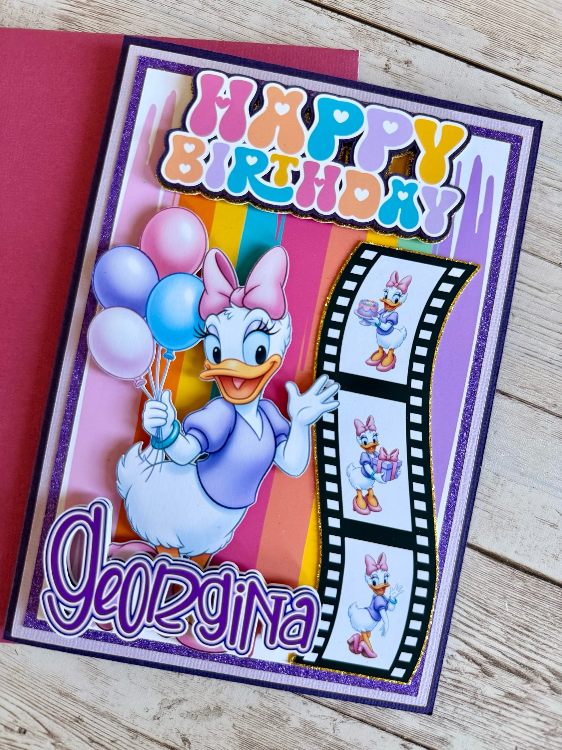 Daisy Duck card