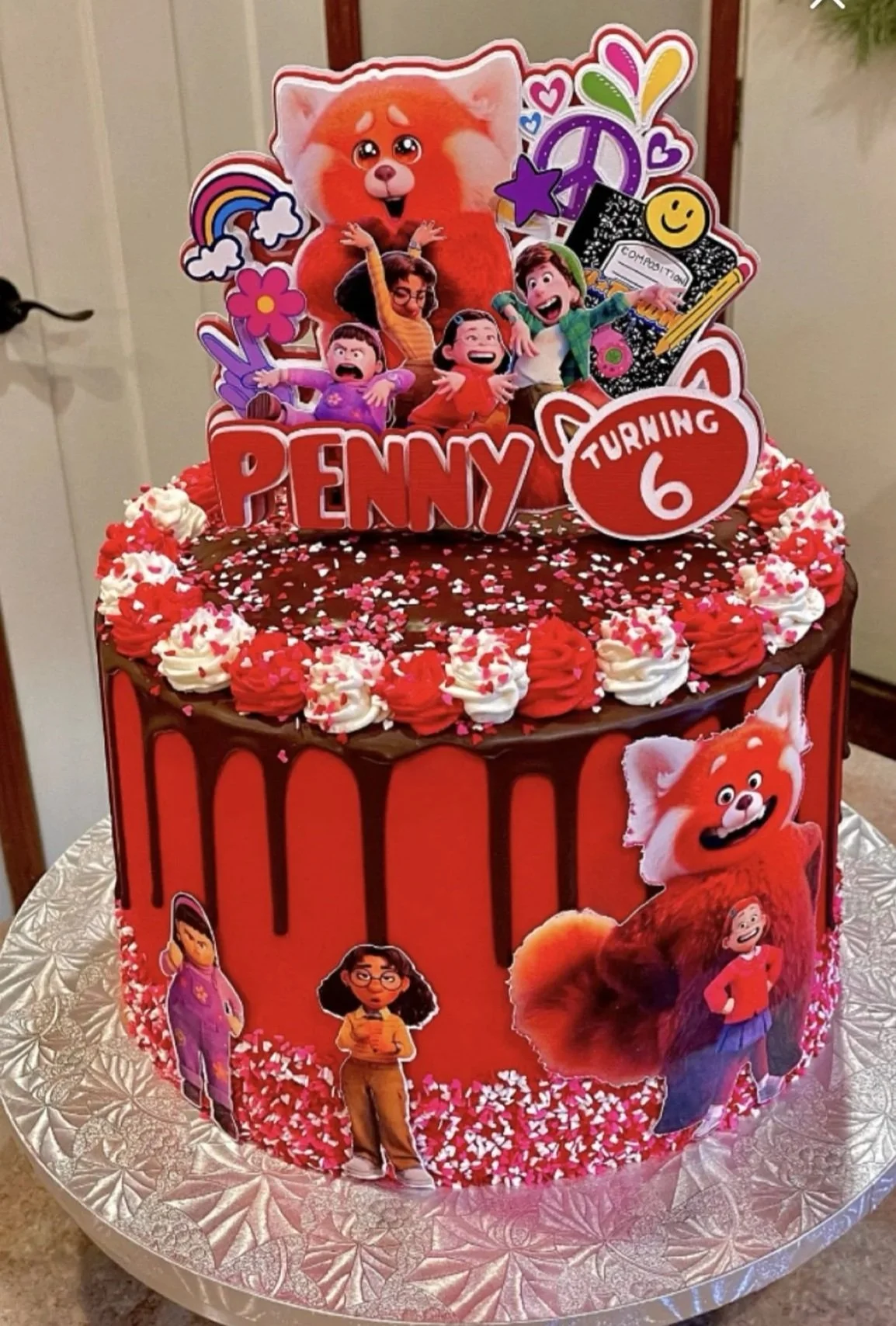 4town  cake topper