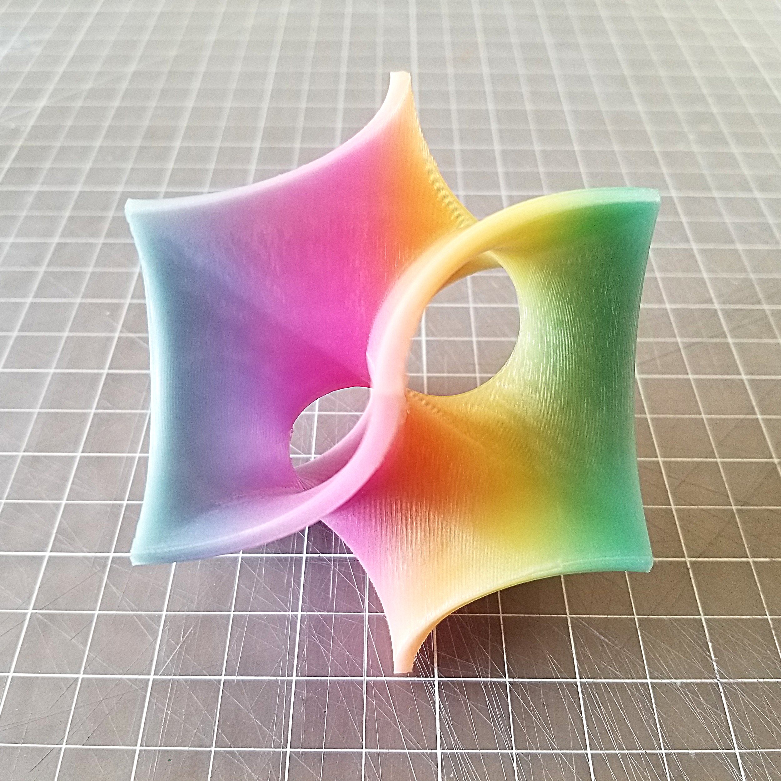 Rainbow Infinity Sculpture