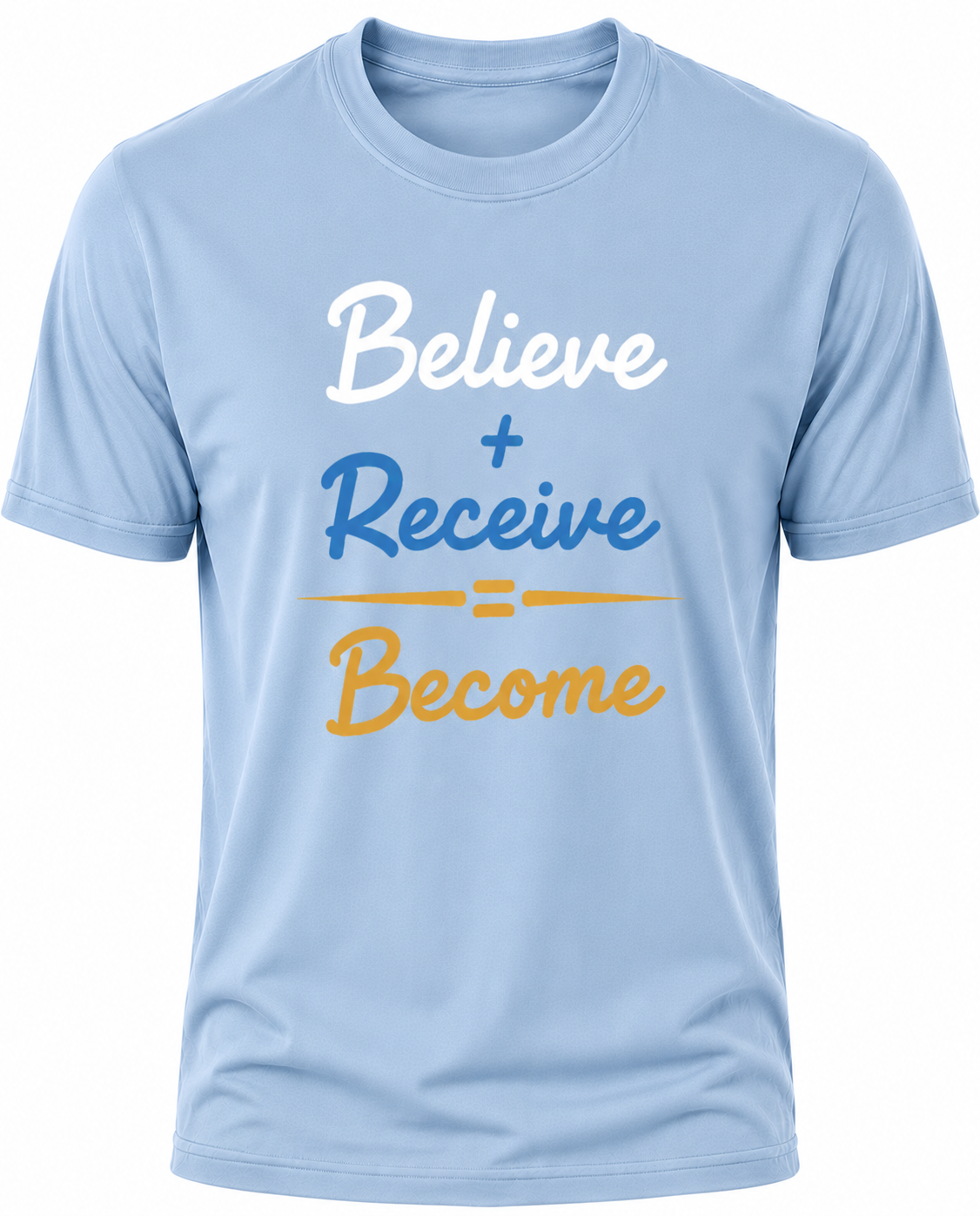 Believe + Receive = Become