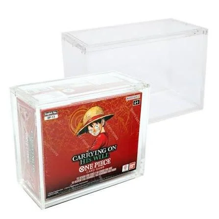 One Piece Booster Box Acrylic Case