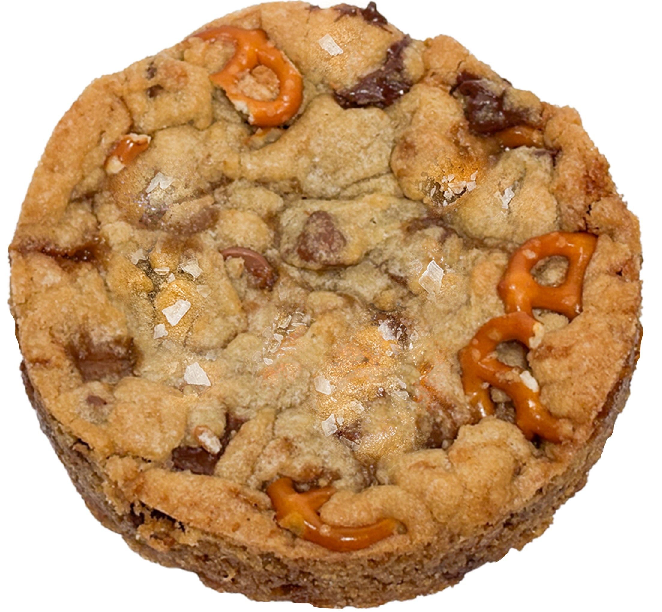 Salted Toffee Pretzel Cookie