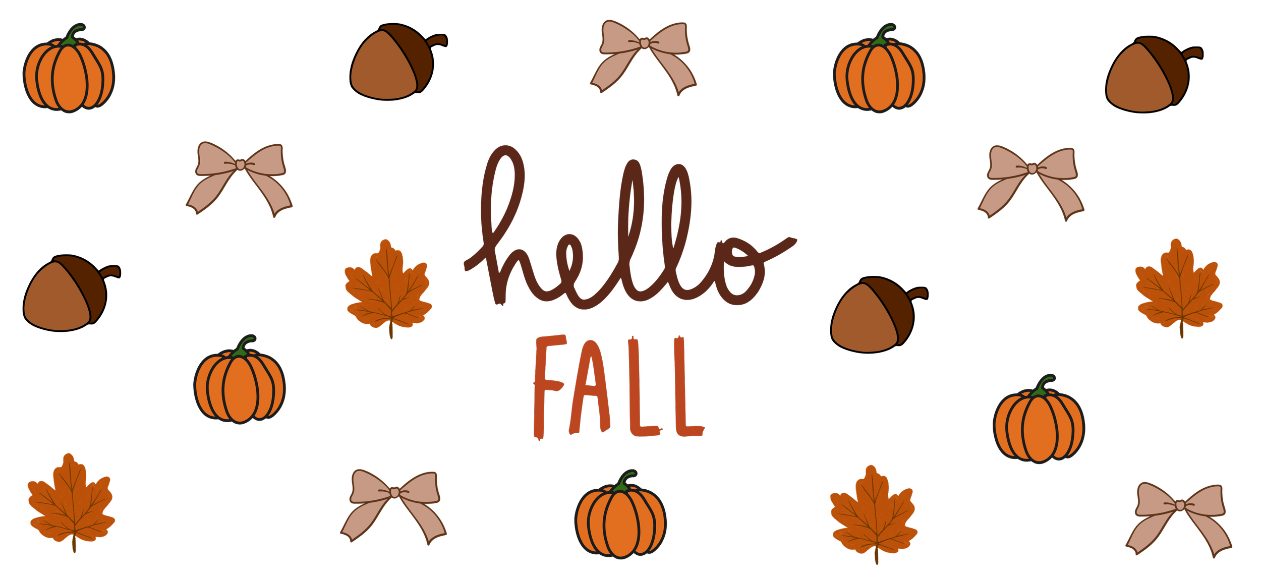 hello fall wrap