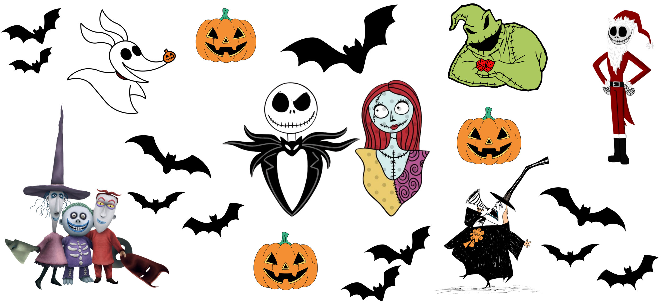 nightmare before Christmas wrap
