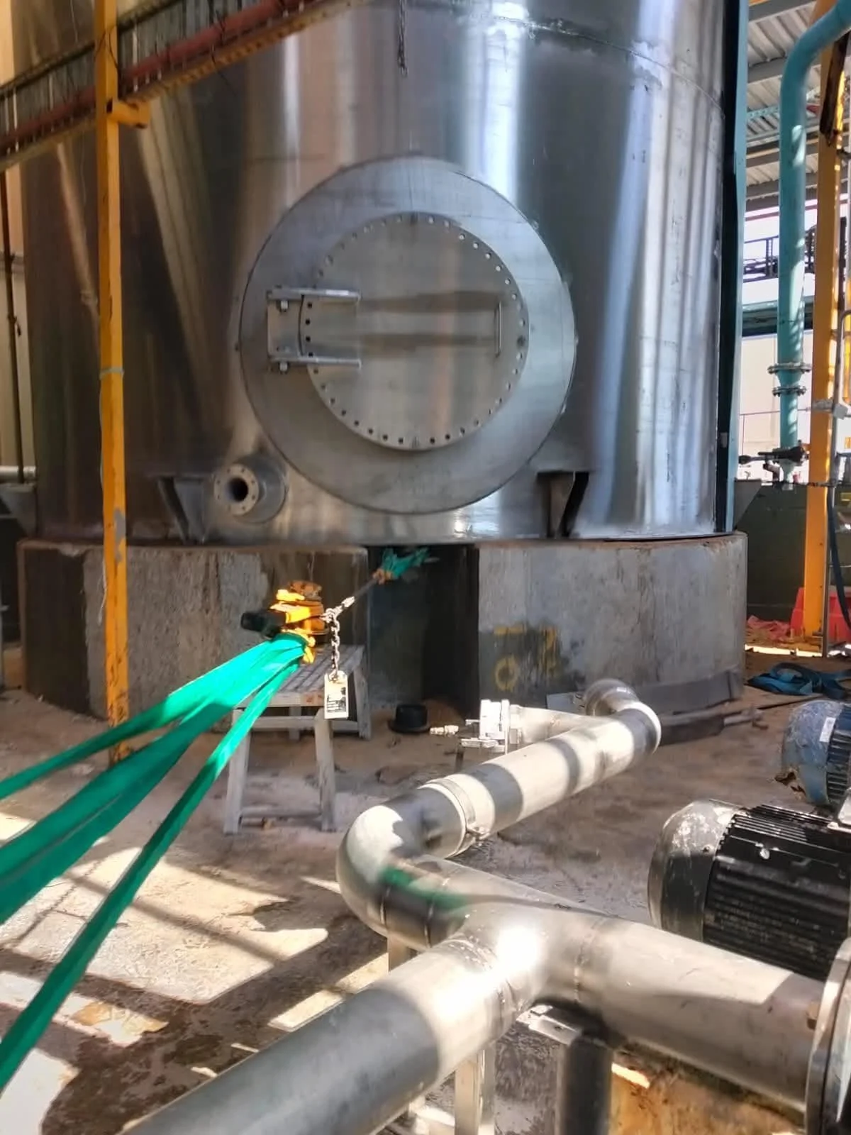 Omega Chemicals – Chemical Tank Replacement