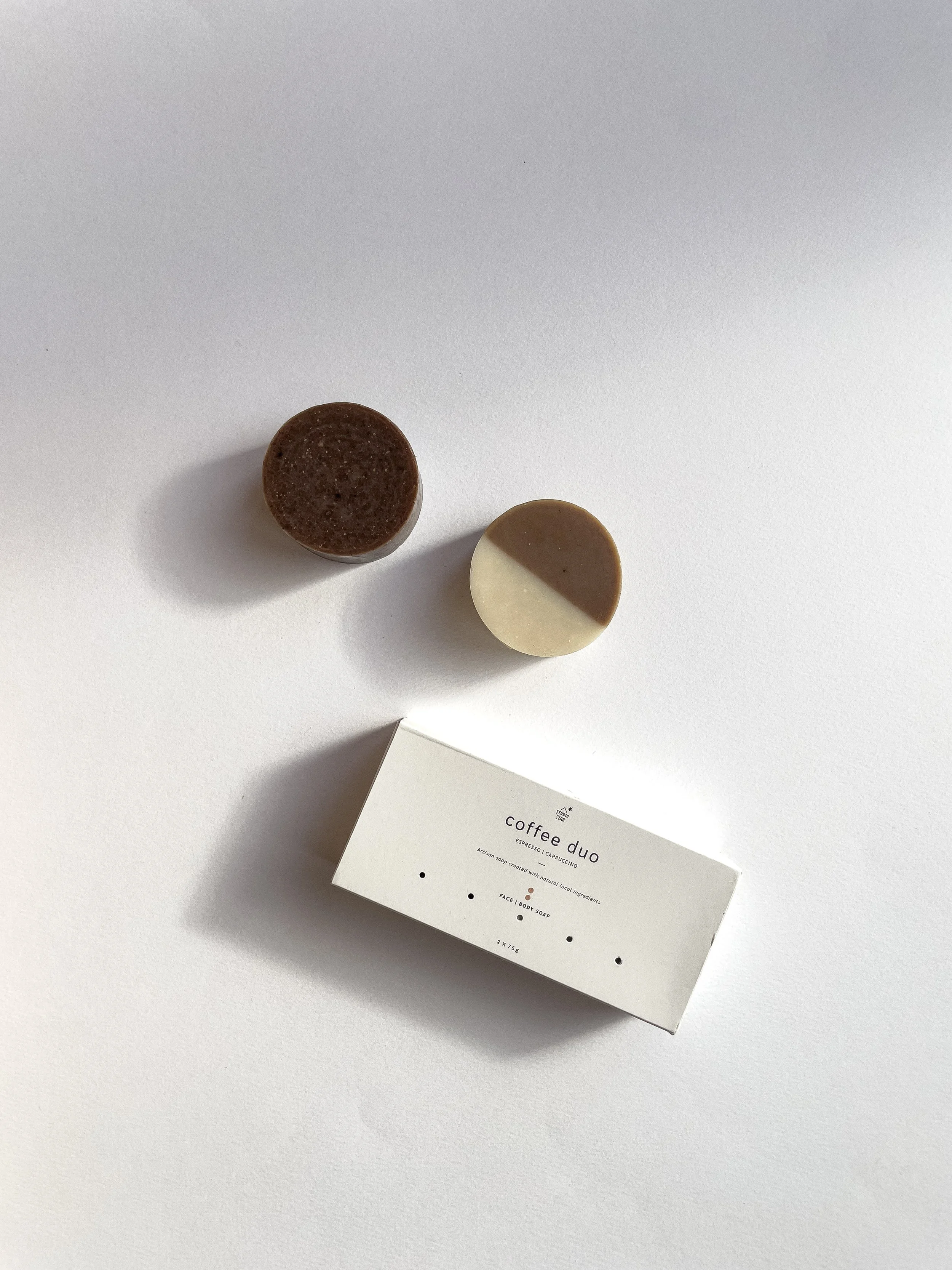 Coffee Soap Duo | Face & Body Soap