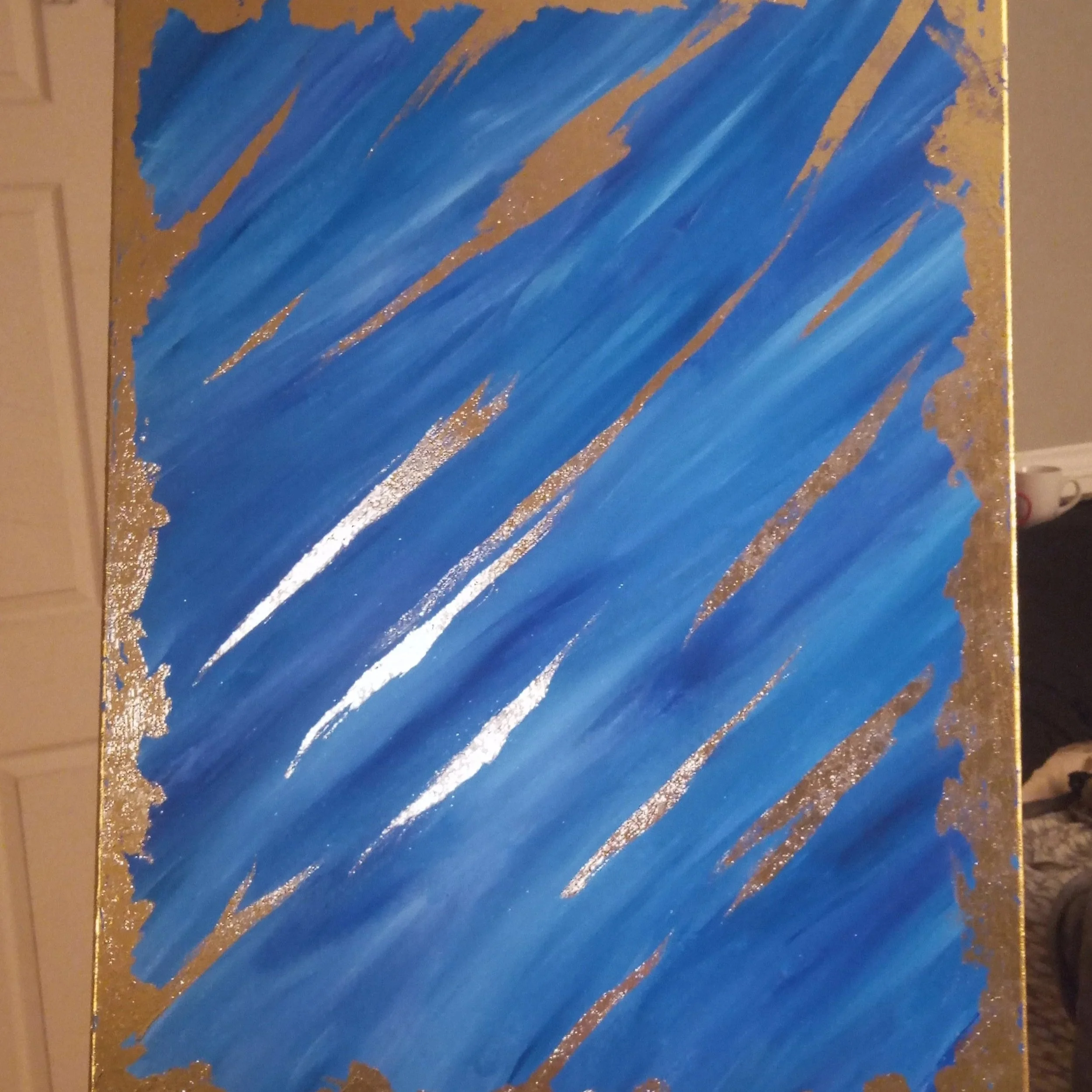 Adding Gold Leaf to my Mediums