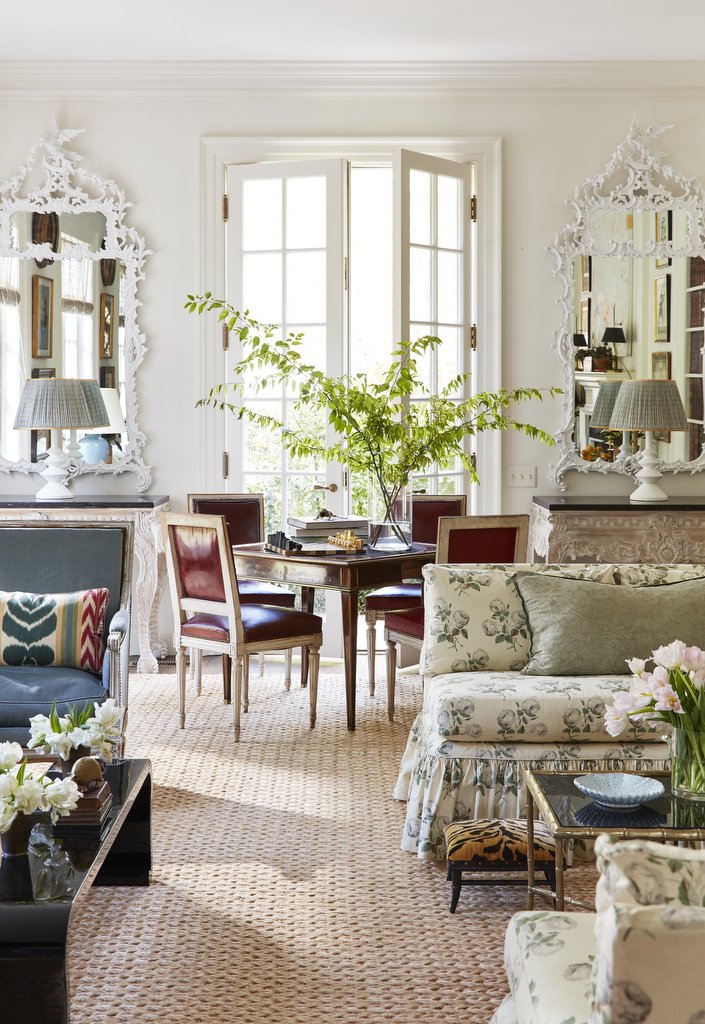 Home of Interior Designer Caroline Gidiere 
Photograph by Brian Woodcock • Styling by Rachael Burrow Rummel 