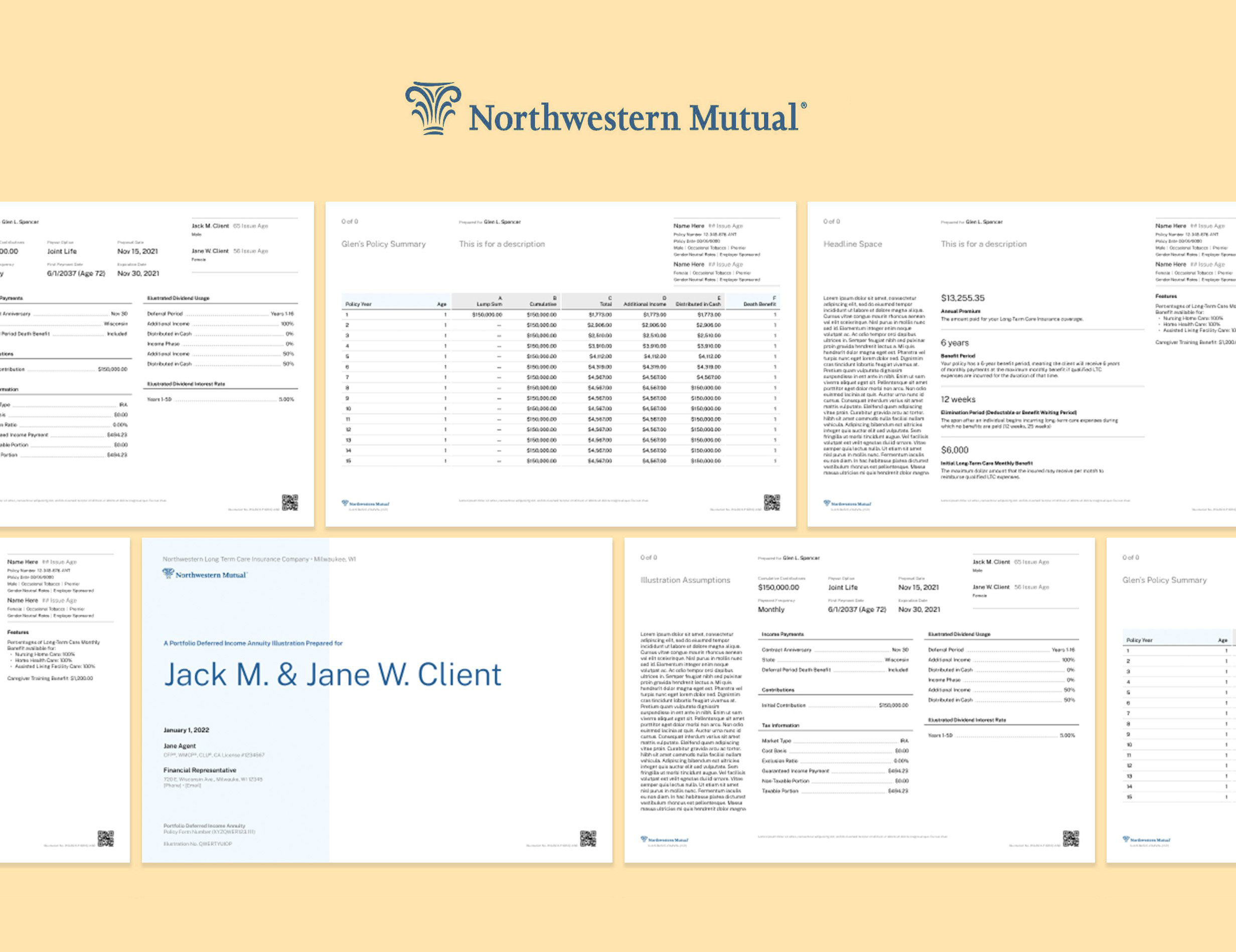 Northwestern Mutual // Annuities Output // Design