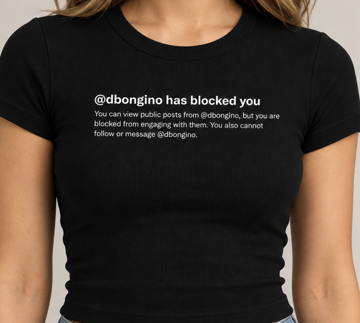 BONGINO BLOCK PARTY WOMENS TEE