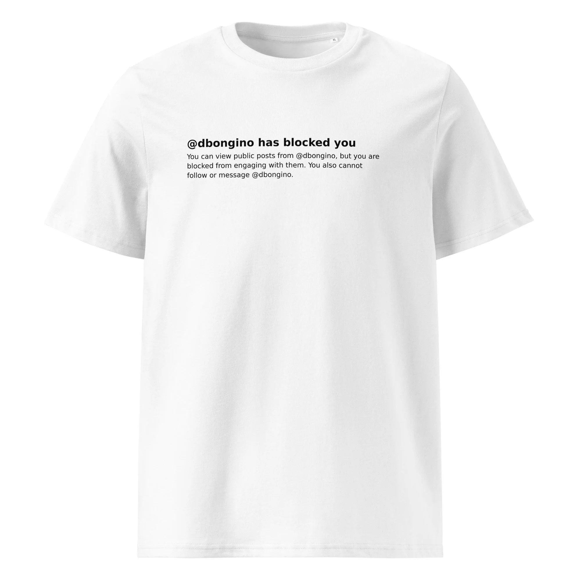 BONGINO BLOCK PARTY UNISEX TEE