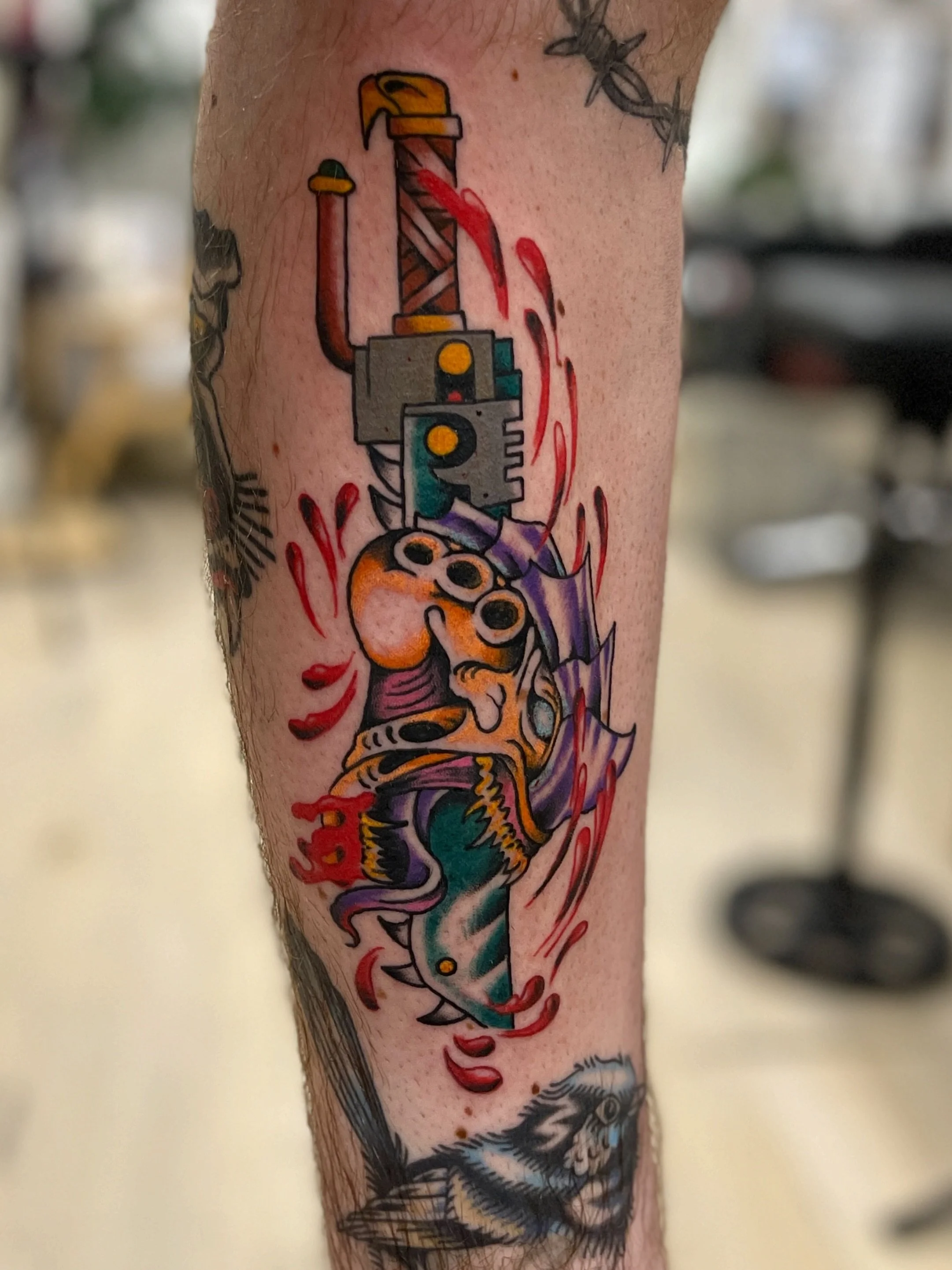 No tyrants in this hive! 

Made for @barbwyretattoos picked straight from my book! Thanks again man! 

I would love to do more of these, and eventually collect all 40,000 warhammers to become the emperor myself - if you would like to help me achieve 