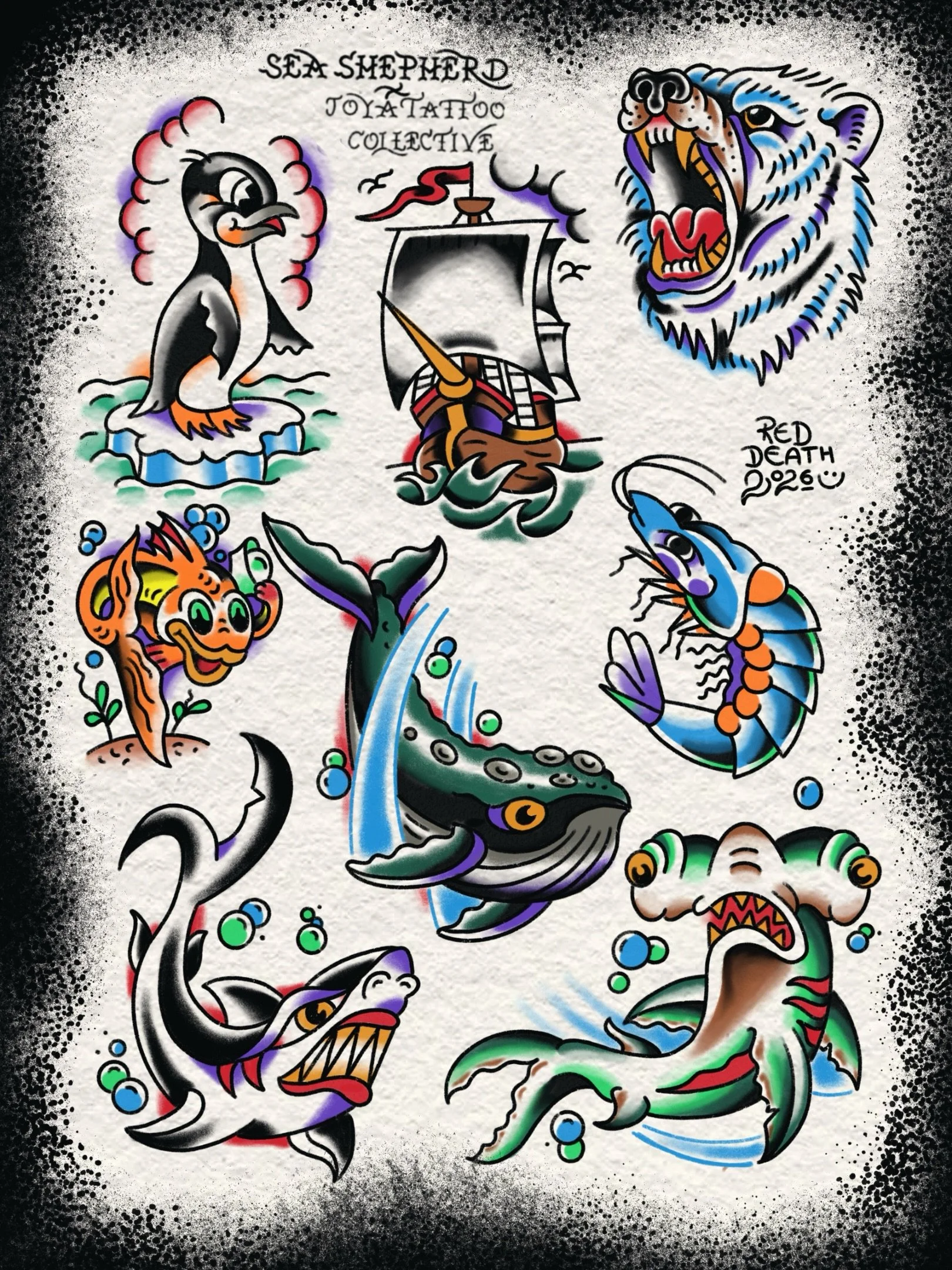 🔱 SEA SHEPHERD FLASH DAY 🌊 

This month we are taking part in Sea Shepherd&rsquo;s global flash event! 
We are raising funds to help support Sea Shepherd in defending our oceans and marine life. 

Friday 29th of May, 11am-6pm at @joya_tattoocollect