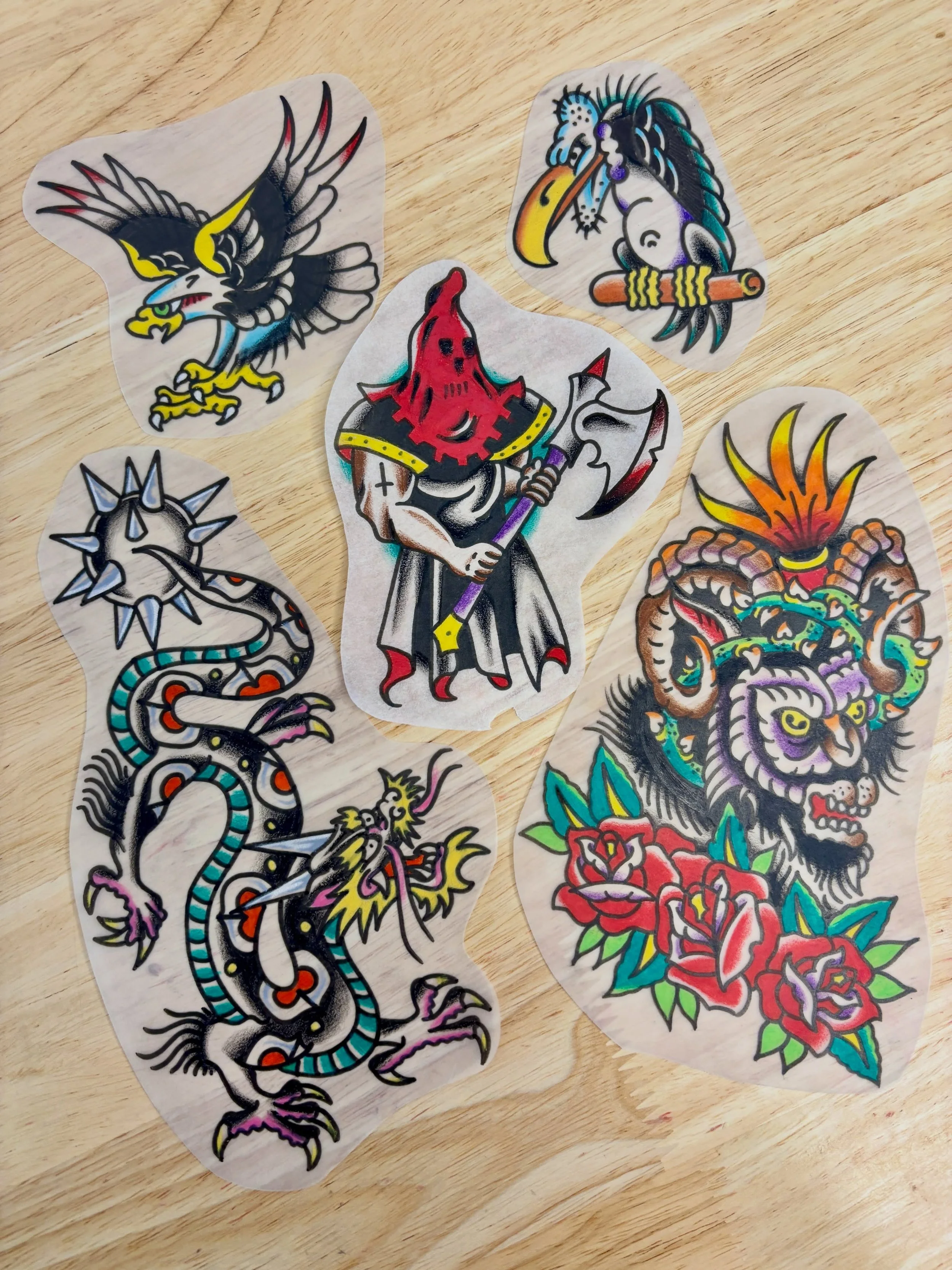 Designs ready to tattoo! 
All available in black and grey or colour. 

Enquiries via DM or use the booking form in my bio

🏰 @joya_tattoocollective 🏰 

#traditionaltattoo #tattooflash #sydneyartist #sydneytattoo #availableflash