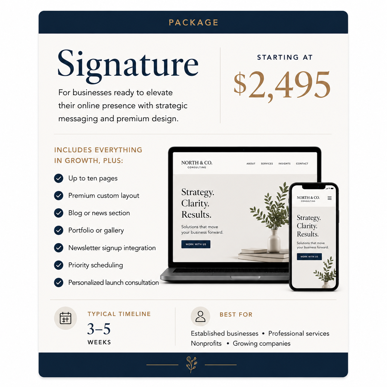 Signature Package