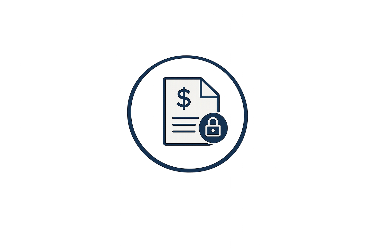 Fixed monthly pricing icon.