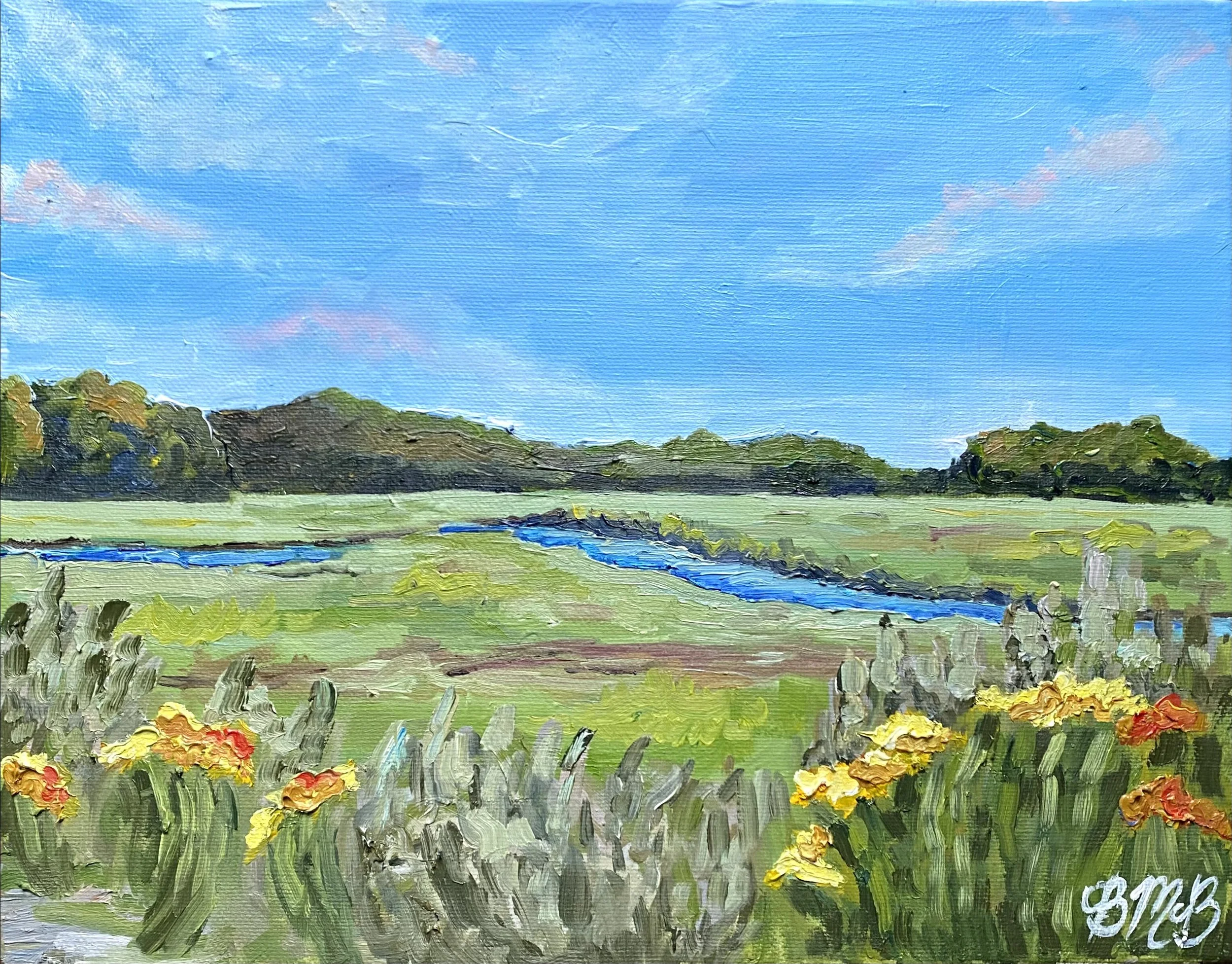 Marshes | 11" x 14" | oil on canvas | 2021