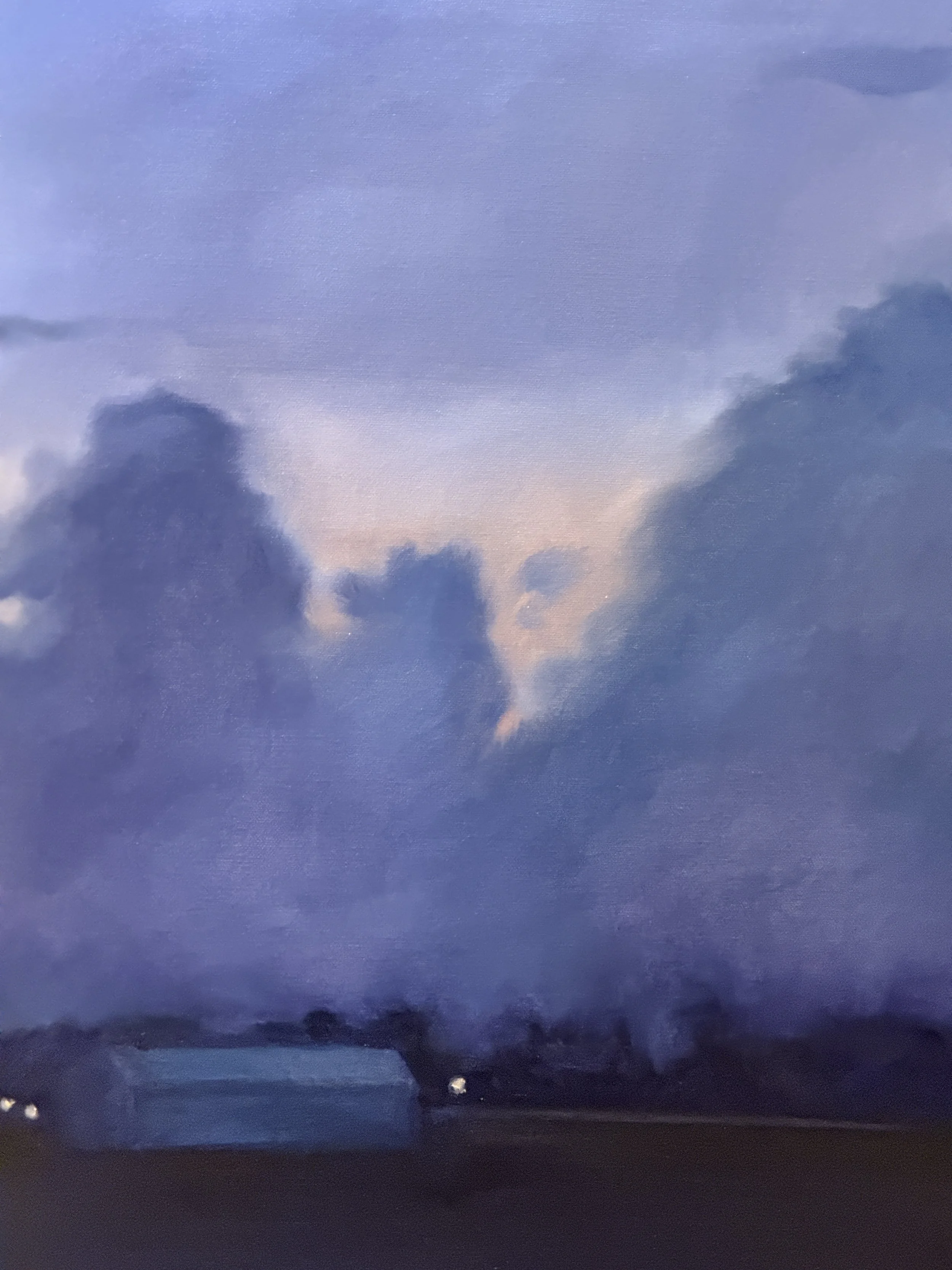 Evening, 2026, 24 x  16 inches, oil on canvas