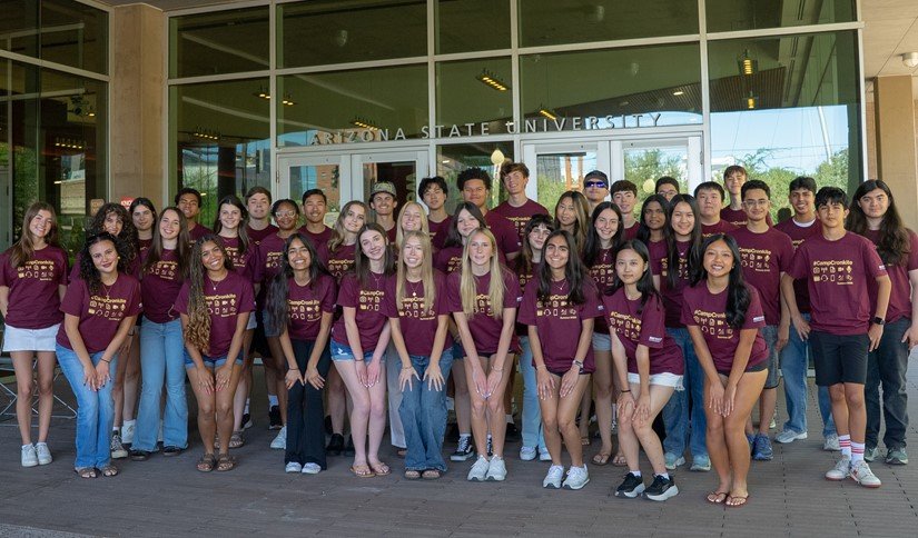 At Camp Cronkite, Arizona State University
