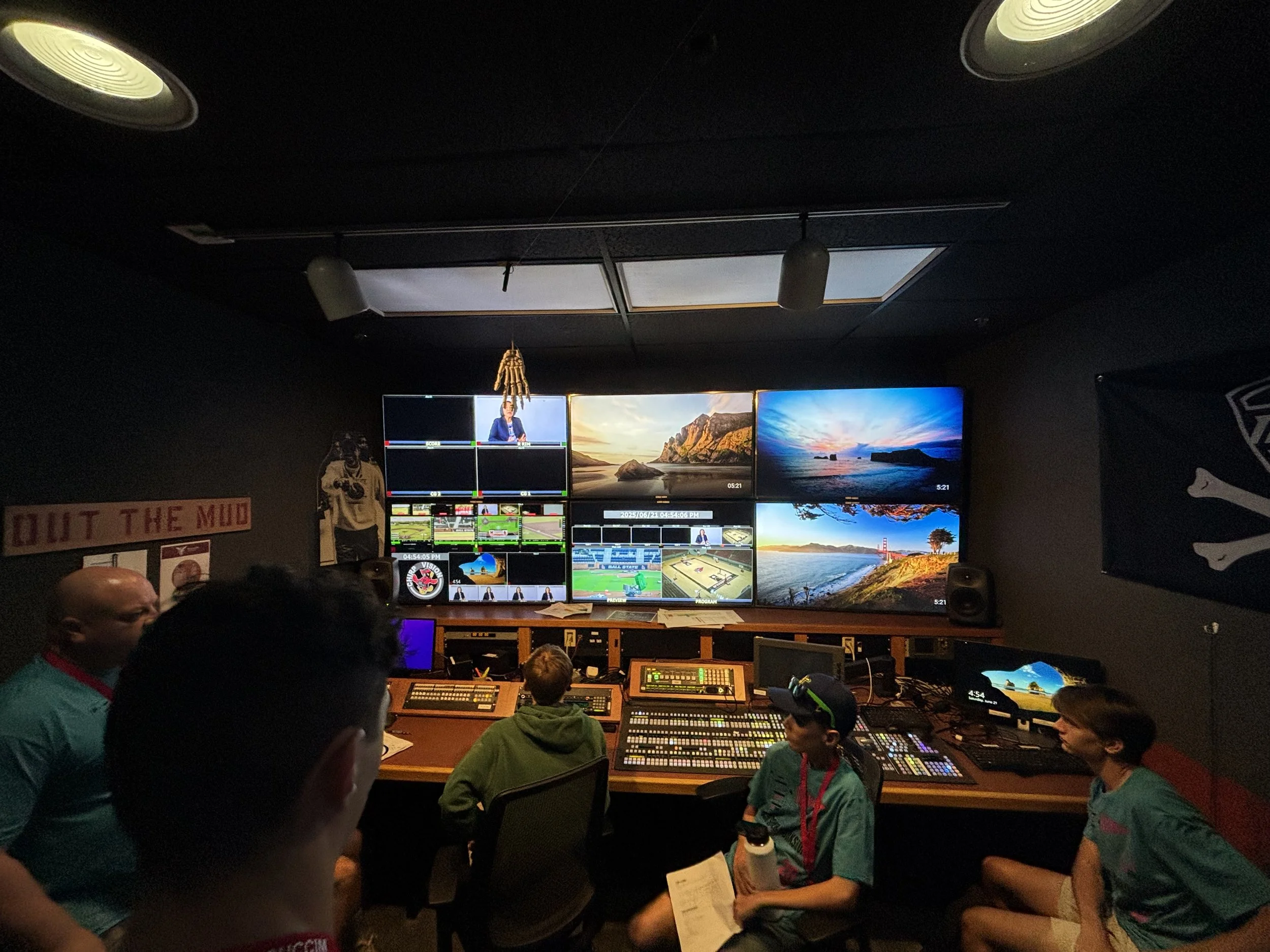 Shadowing an ESPN broadcast at Ball State University with SportsLink