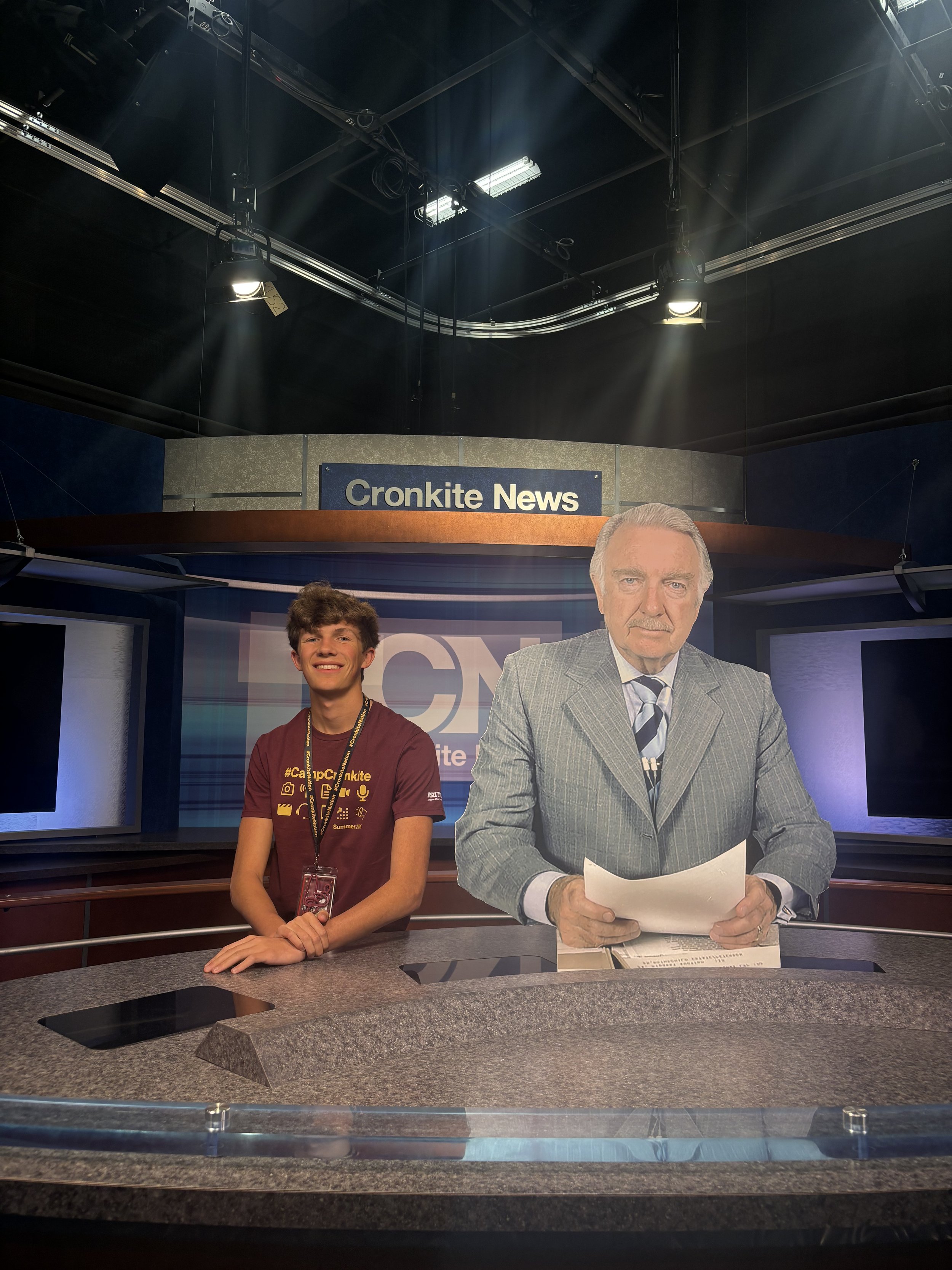 On-set - Walter Cronkite School of Journalism and Mass Communication, Arizona State University