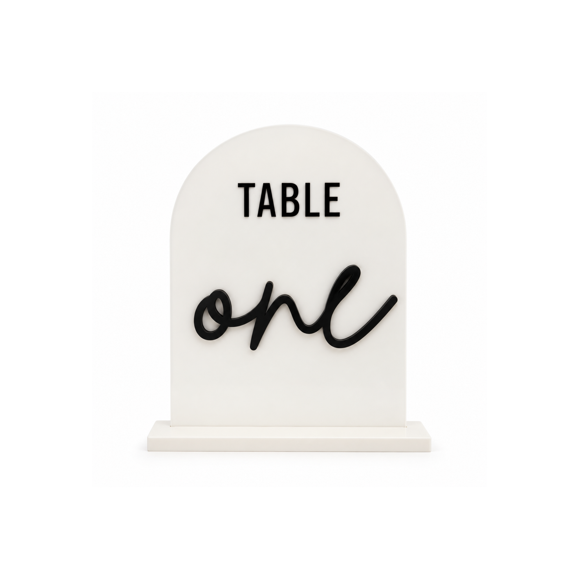 Table Numbers