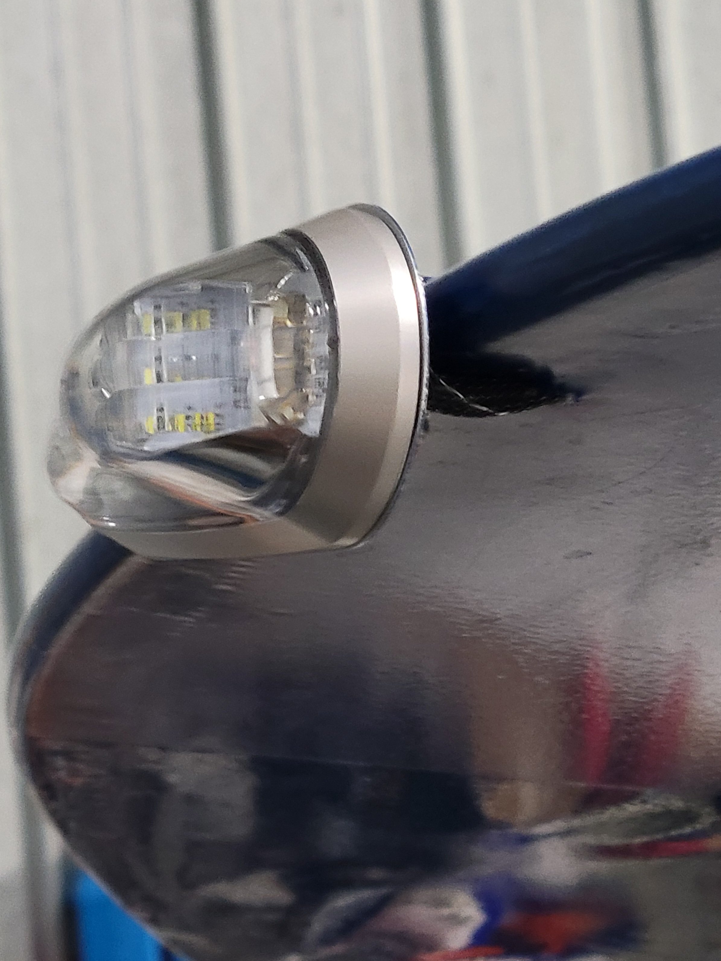Wingtip Lighting brackets for vintage and experimental aircraft