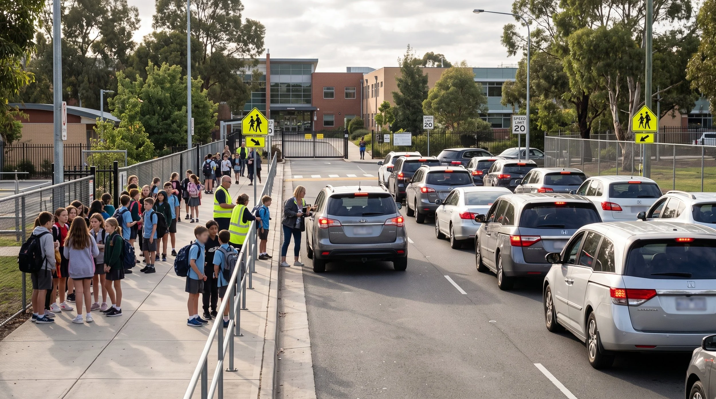 Keep school zones clear when children need them to be