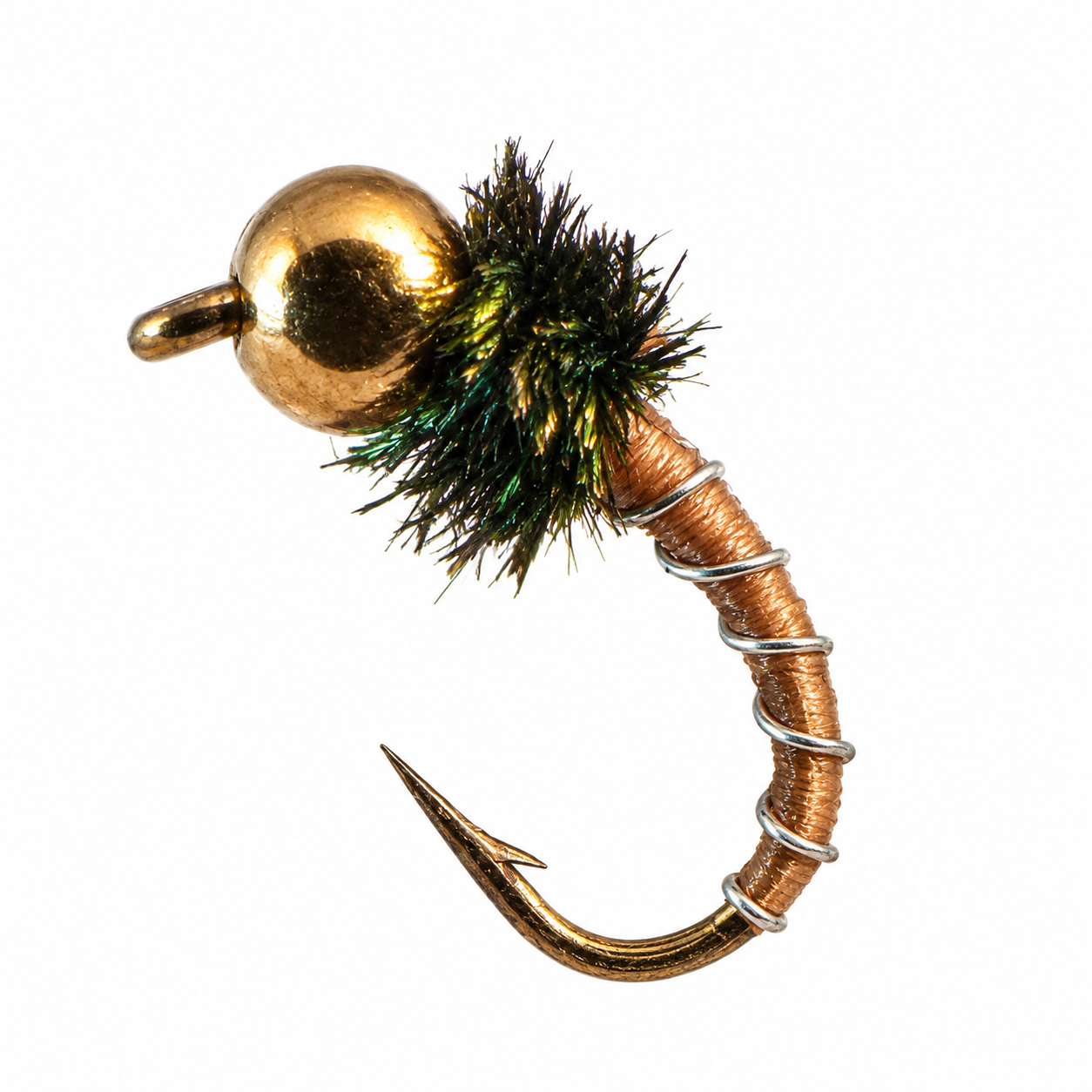 Tan Zebra Midge