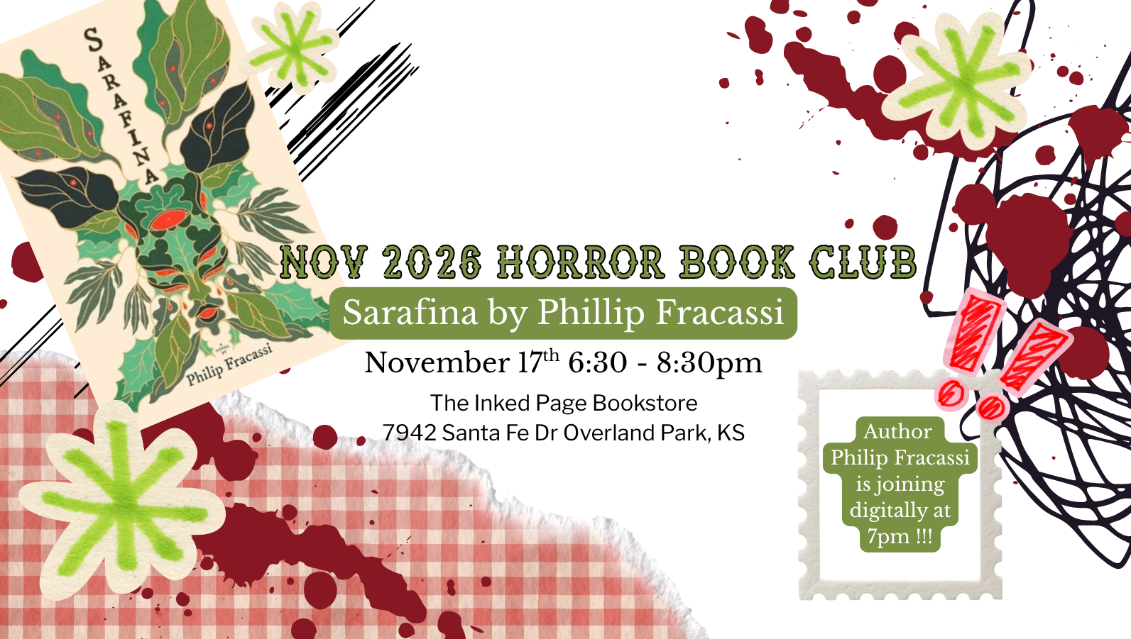 November Horror Book Club