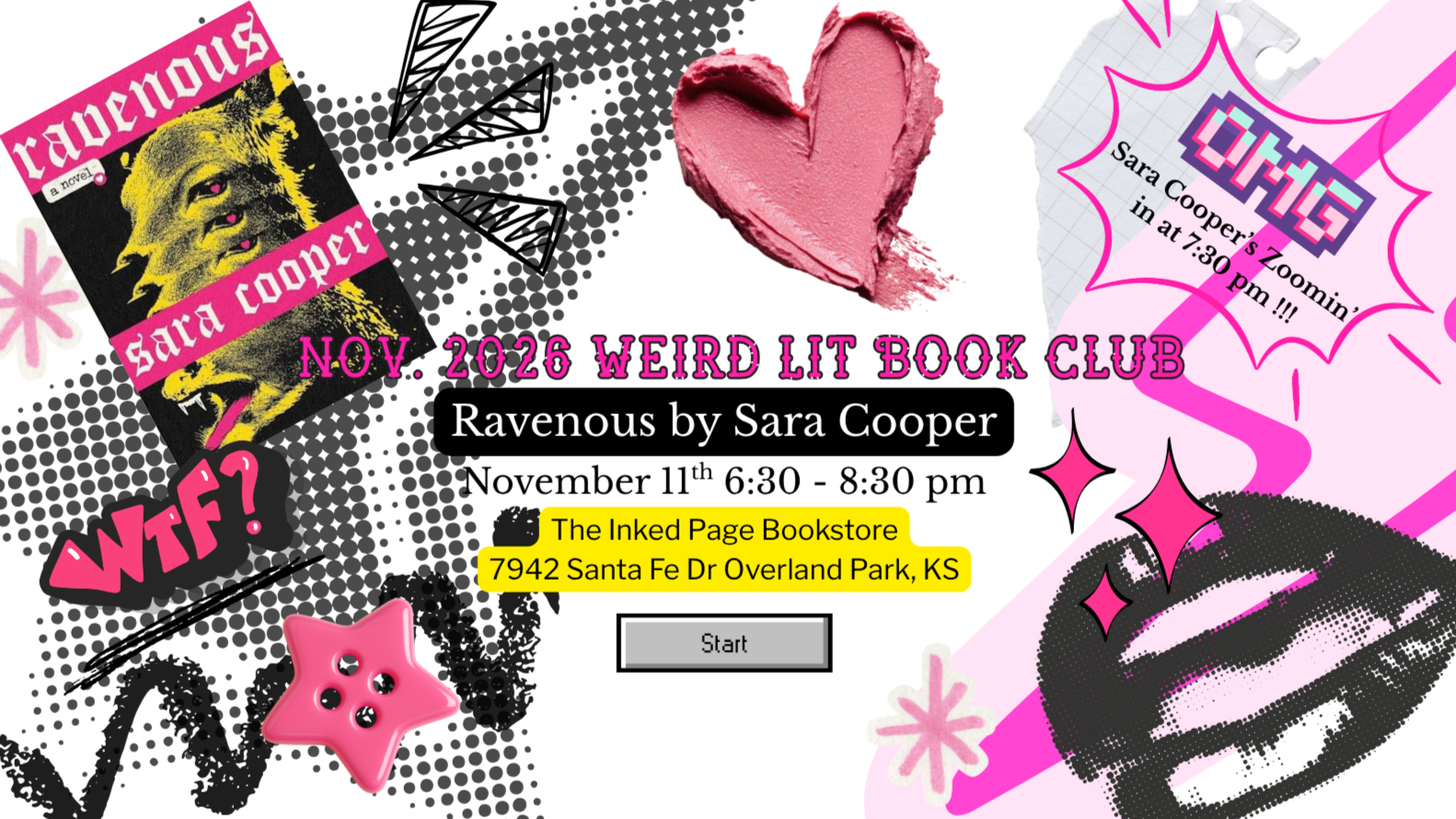 November Weird Lit Book Club