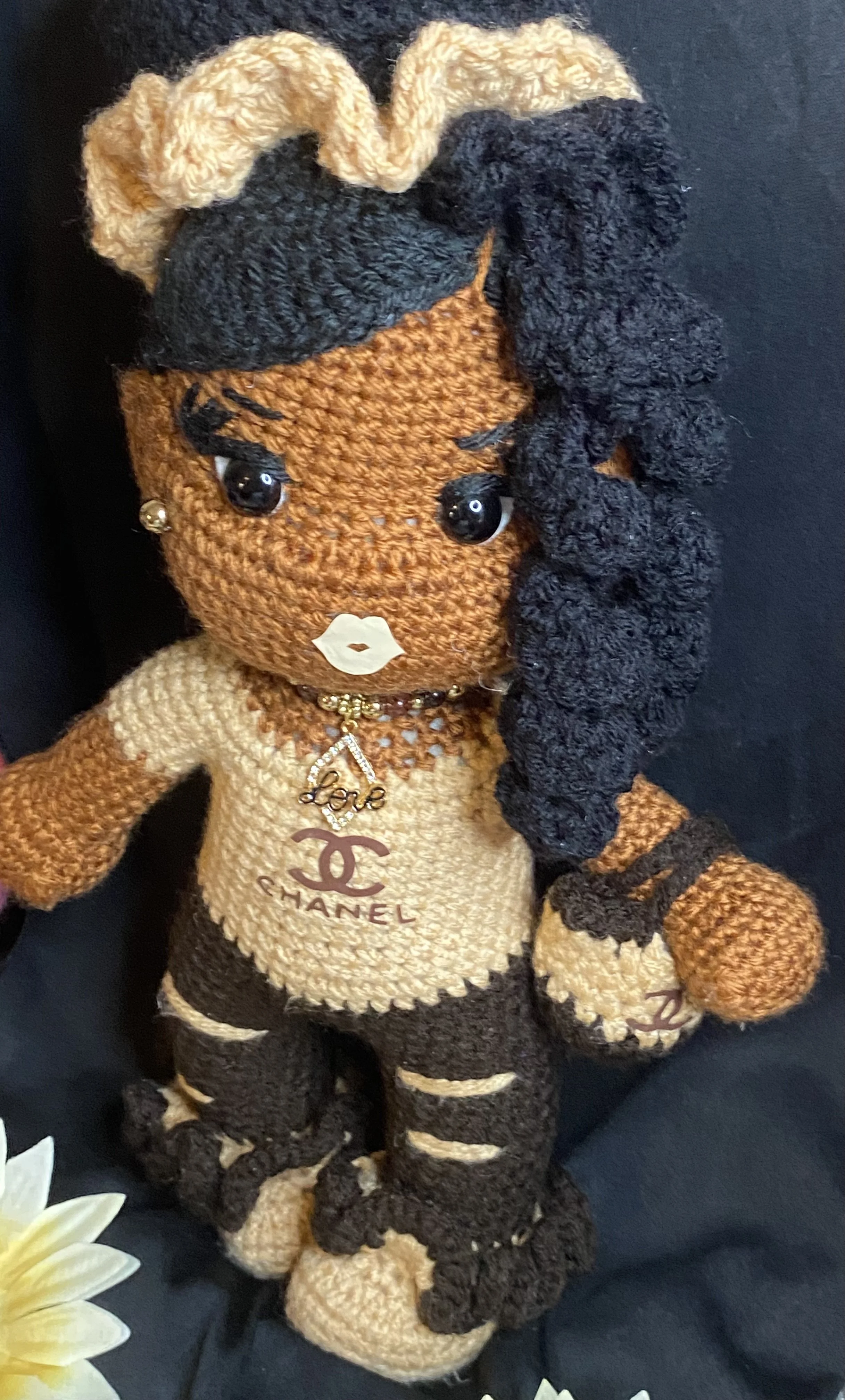 BROWN  CHANEL DOLL