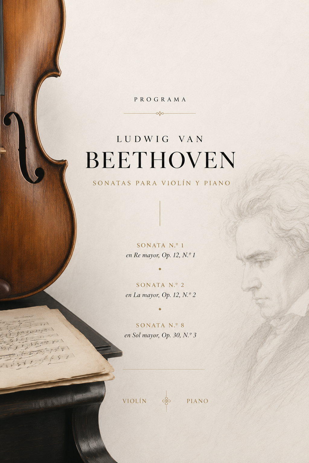 Ciclo Beethoven de Emilio Lluis 2026 - Concierto 1