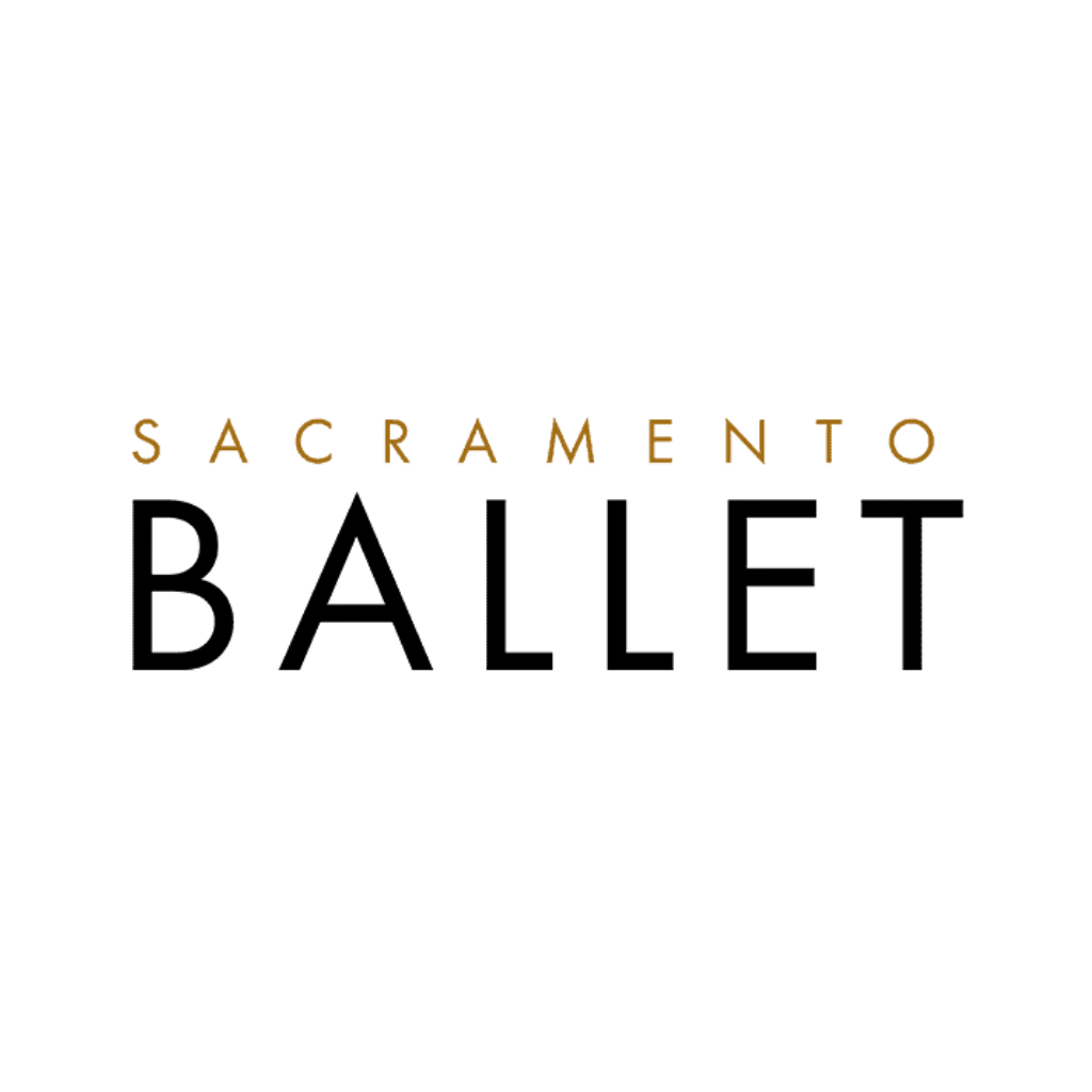 Black background with gold uppercase text that reads 'SACRAMENTO' in the center.