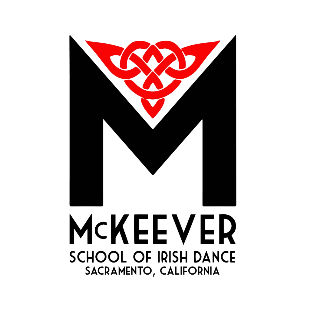 A logo with a red Celtic knot heart at the top and the words "MADDIE MOORE" written below in black, with additional smaller text underneath.